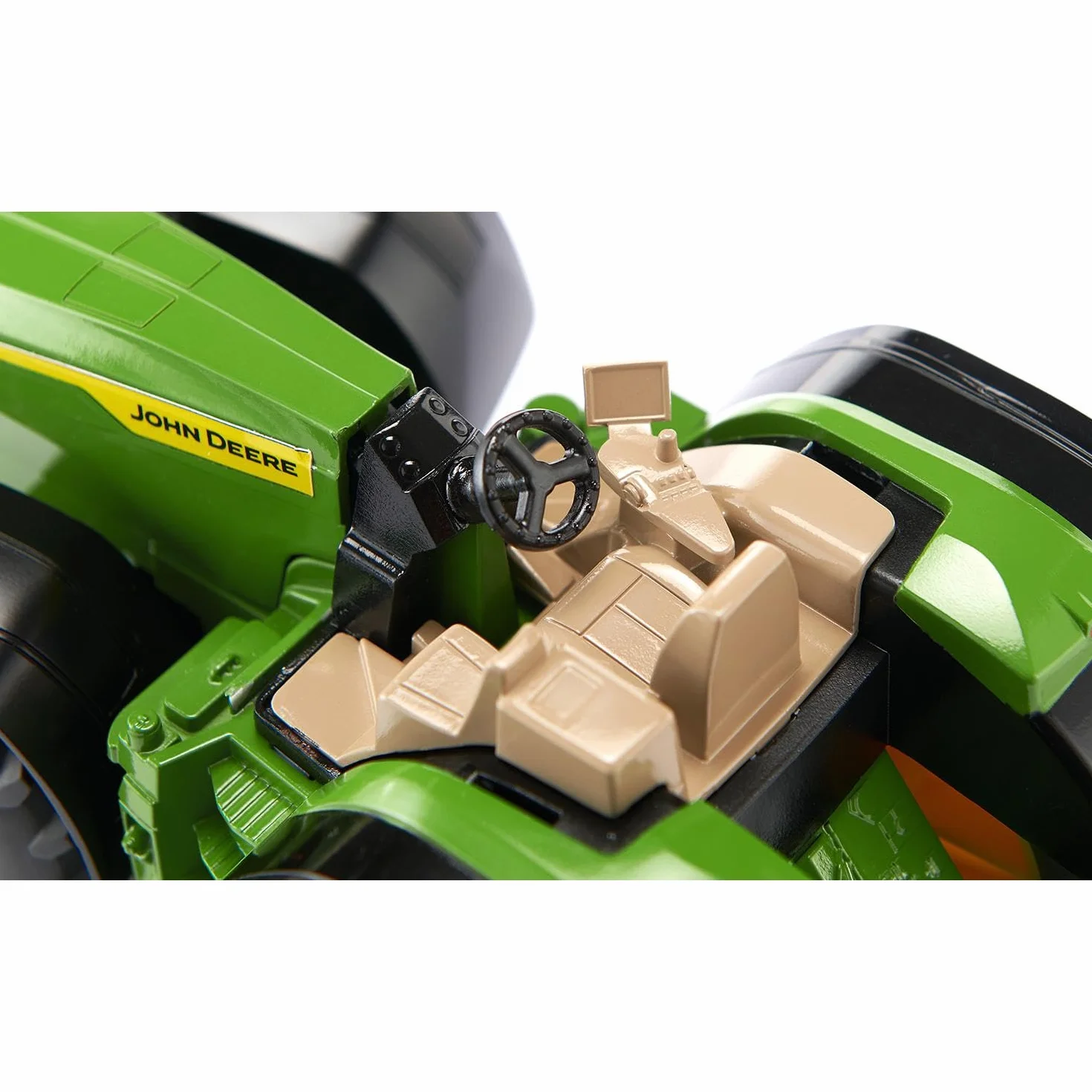 Siku 3290, John Deere 8R 370, 1:32, Metal,Tworzywo sztuczne, Zielony, Z obciążeniem przednim, Otwierana pokrywa silnika