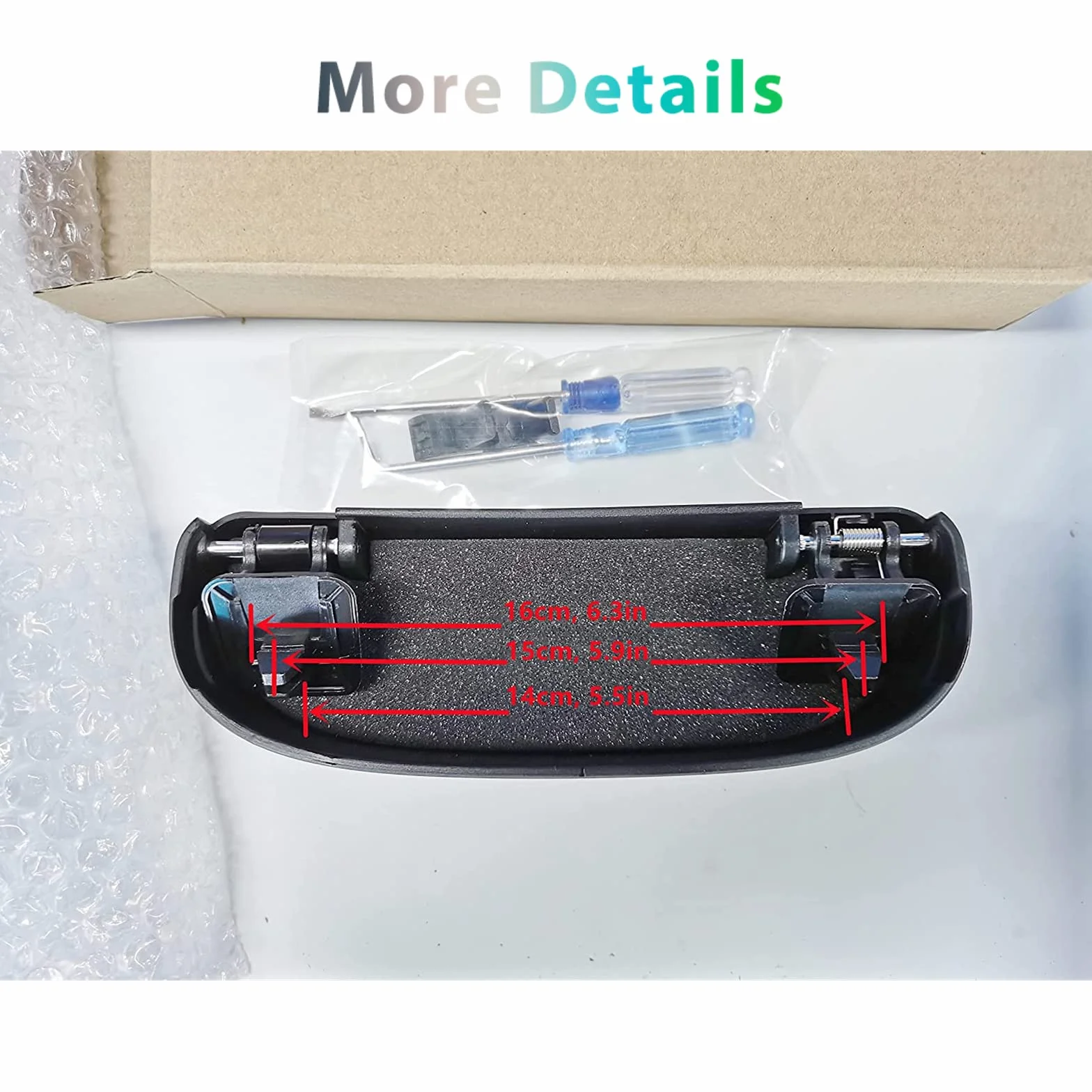 GAFAT Uchwyt na okulary samochodowe do Seat Ateca Leon/Skoda Kodiaq Karoq (czarny)