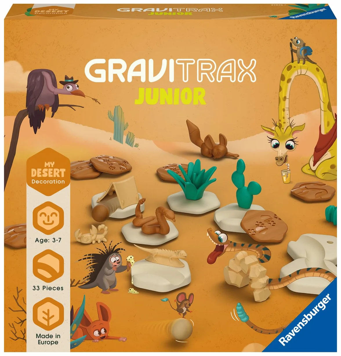 Ravensburger Gravitrax Junior Zestaw Uzupełniający Pustynia
