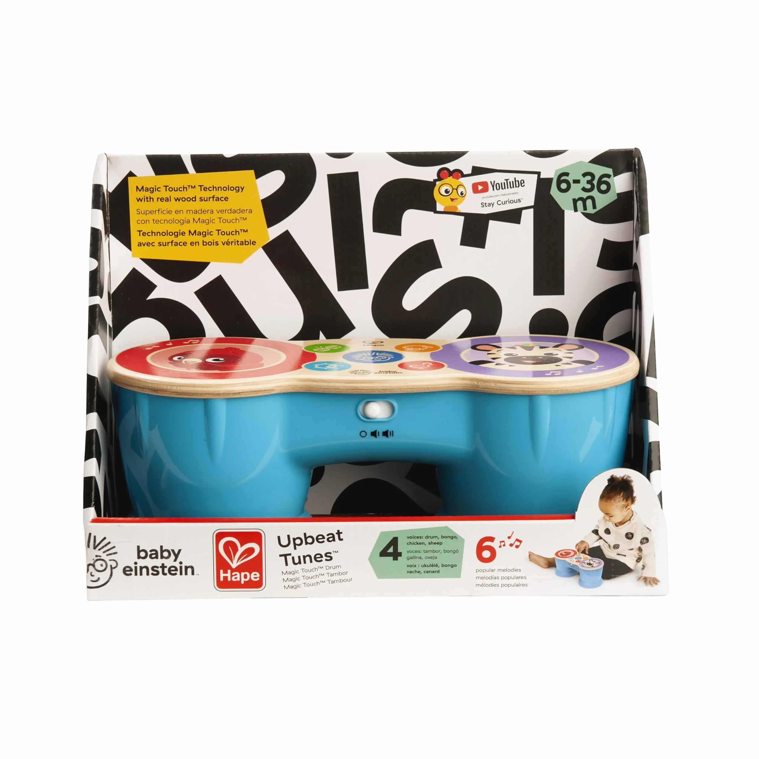 Baby Einstein 12610 Zabawka Muzyczna, Wielokolorowy, 6-36 Miesięcy