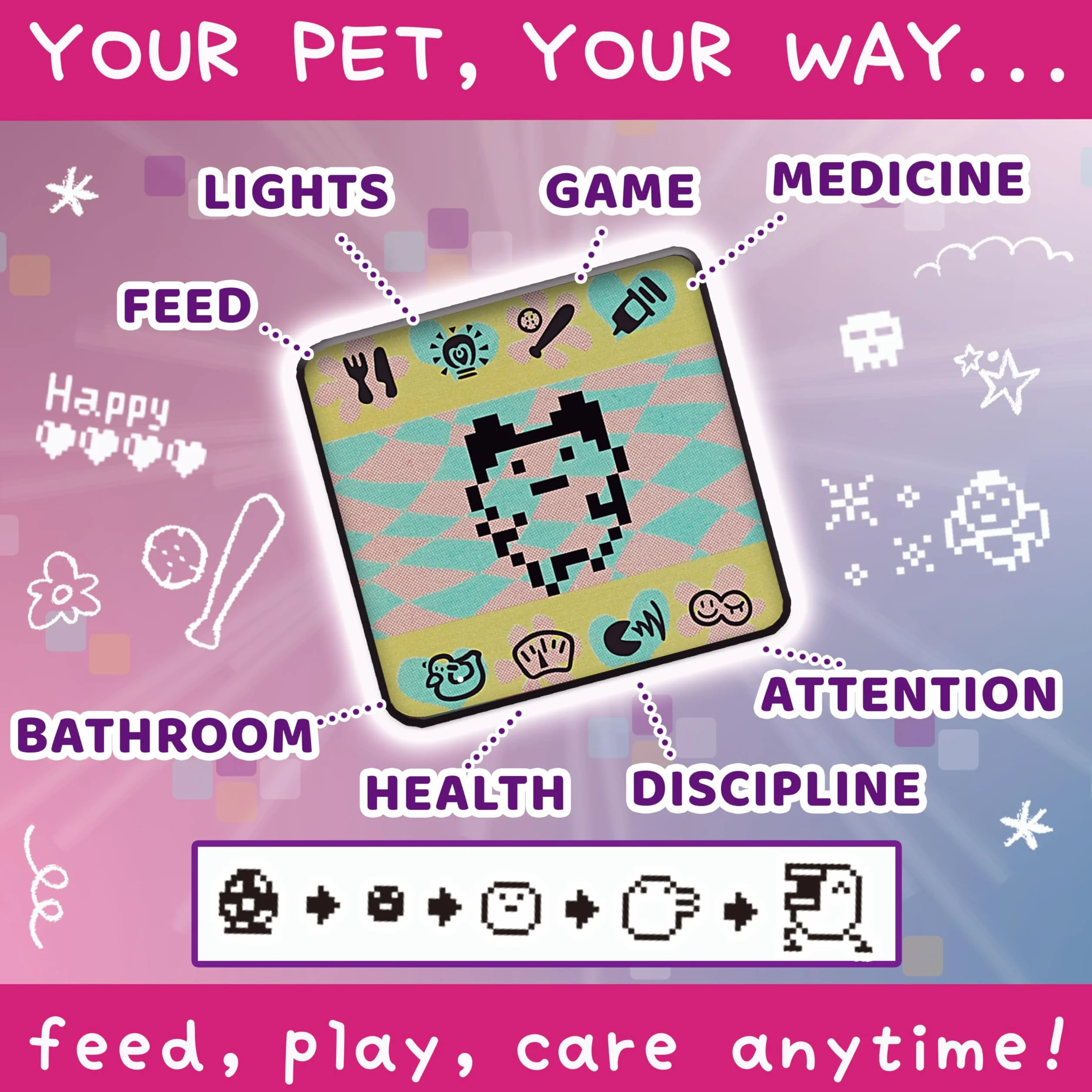 TAMAGOTCHI - ARGYLE HEART