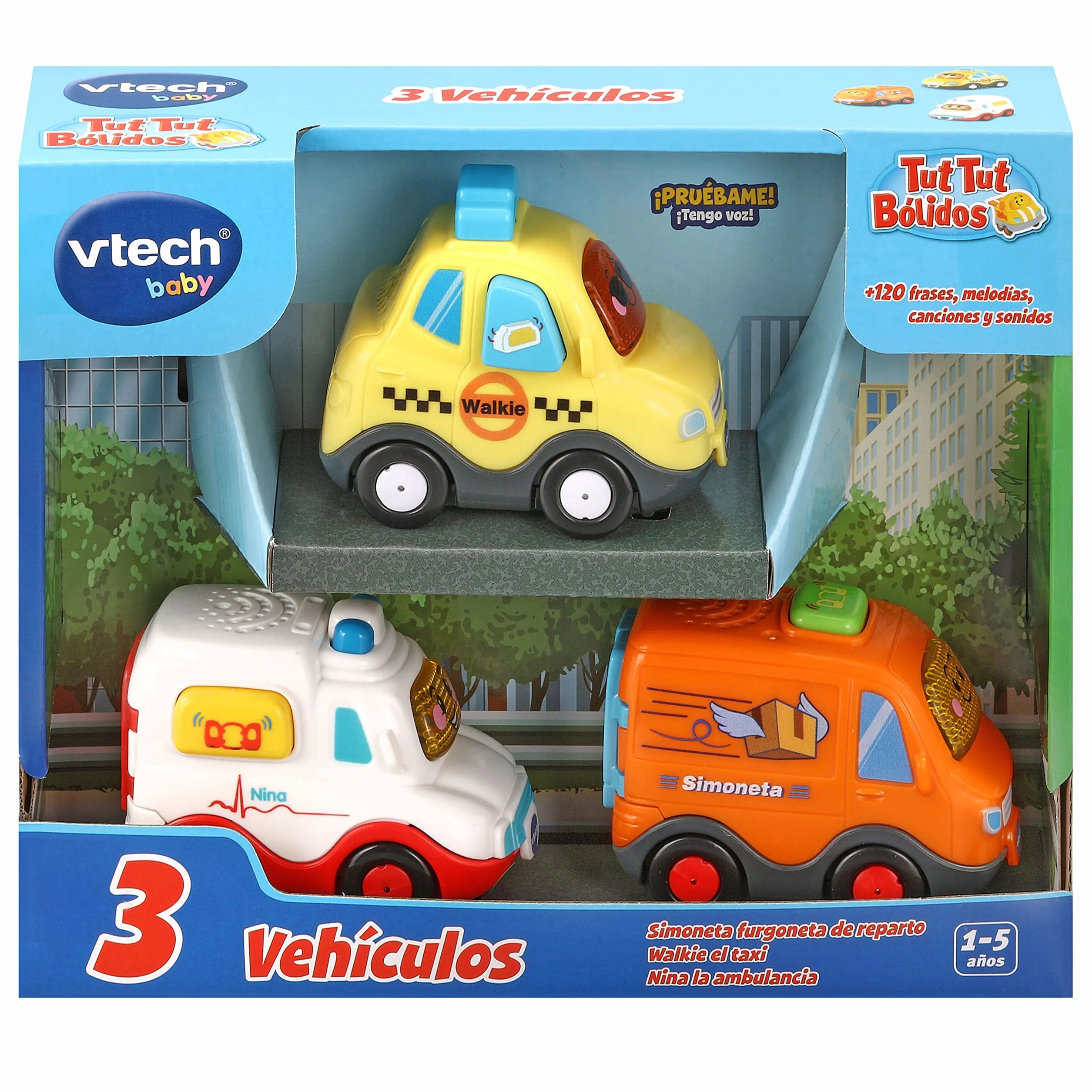 VTech - TTB Set 6 (Walkie Taxi, Simoneta furgo i Nina Karetka pogotowia) (3480-420577)