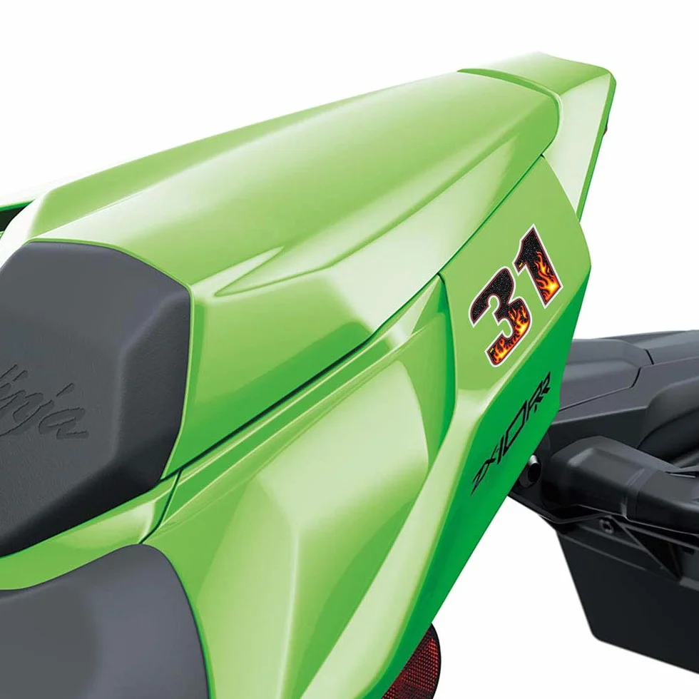 Naklejka na motocykl płomień 4R Quattroerre.it 65 x 85 mm 13191