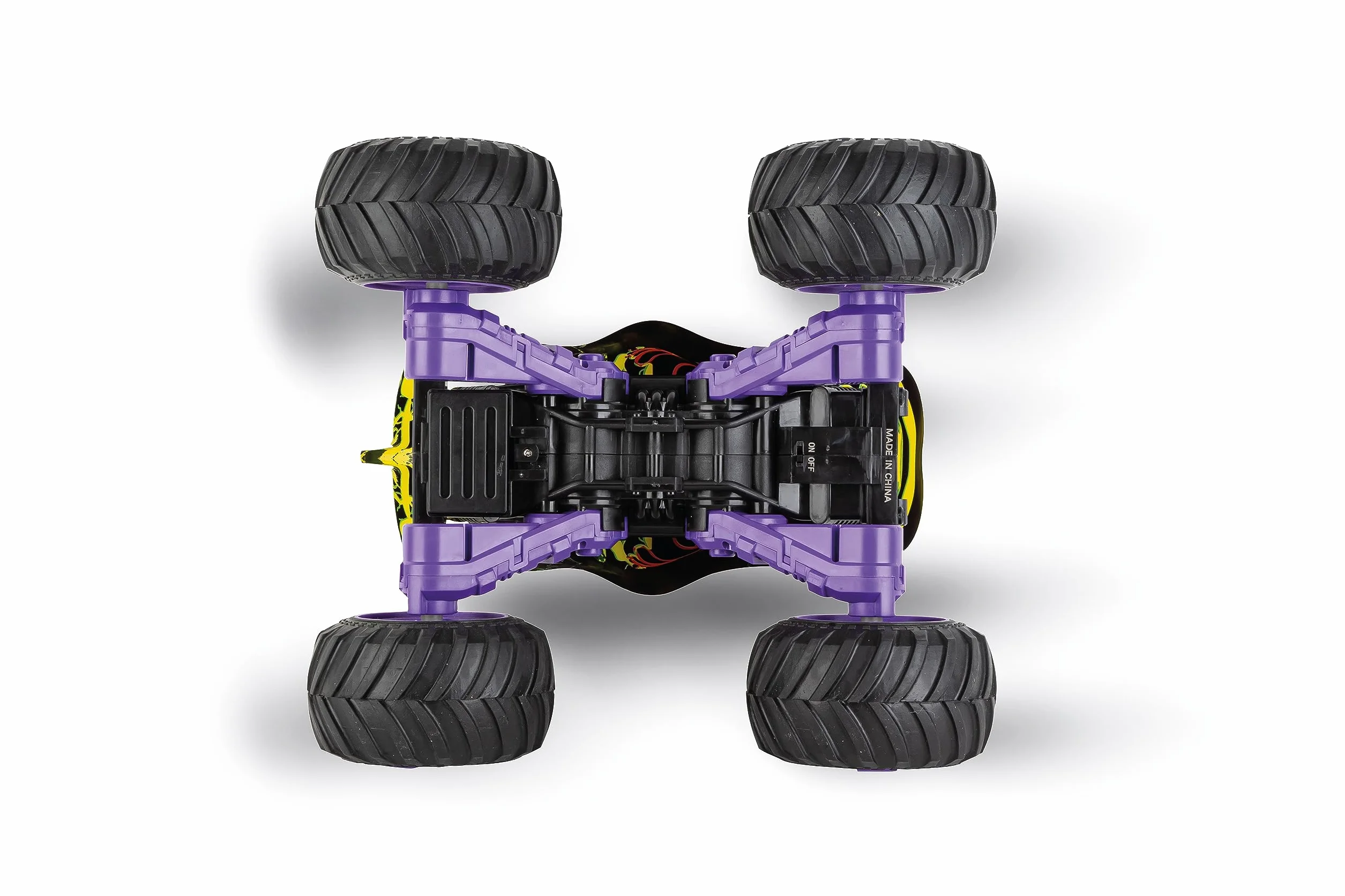 Carrera 370160146 Carrera RC Mega Wheel Dino Imponujące 360 akrobacji i spektakularne pokazy świetlne napęd na wszystkie koła i wysokiej jakości technika niesamowite wrażenia terenowe