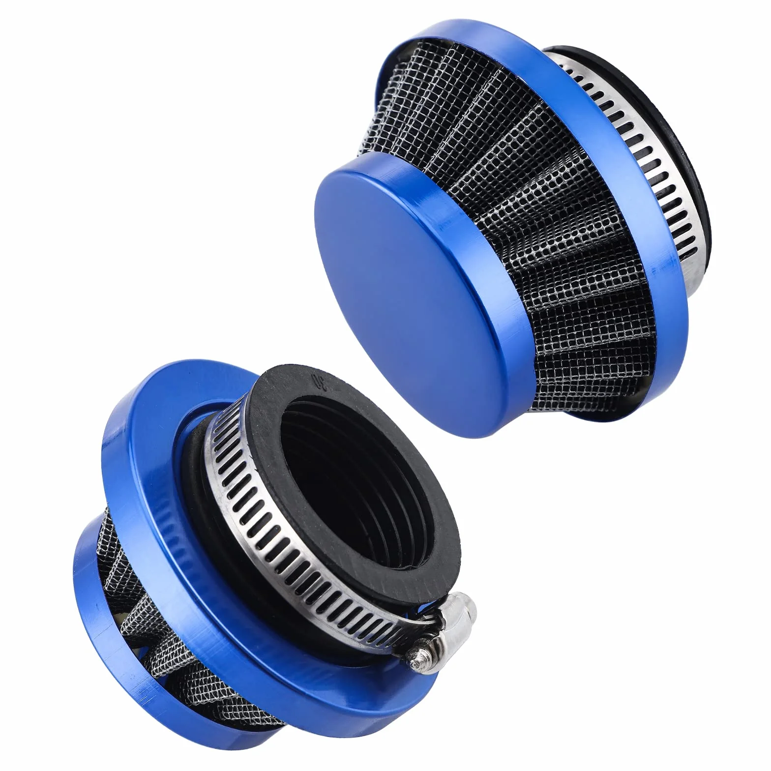 CarBole Filtr powietrza 35 mm wlotowy do 50-125ccm terenowy MTB Quad Pit Bike niebieski