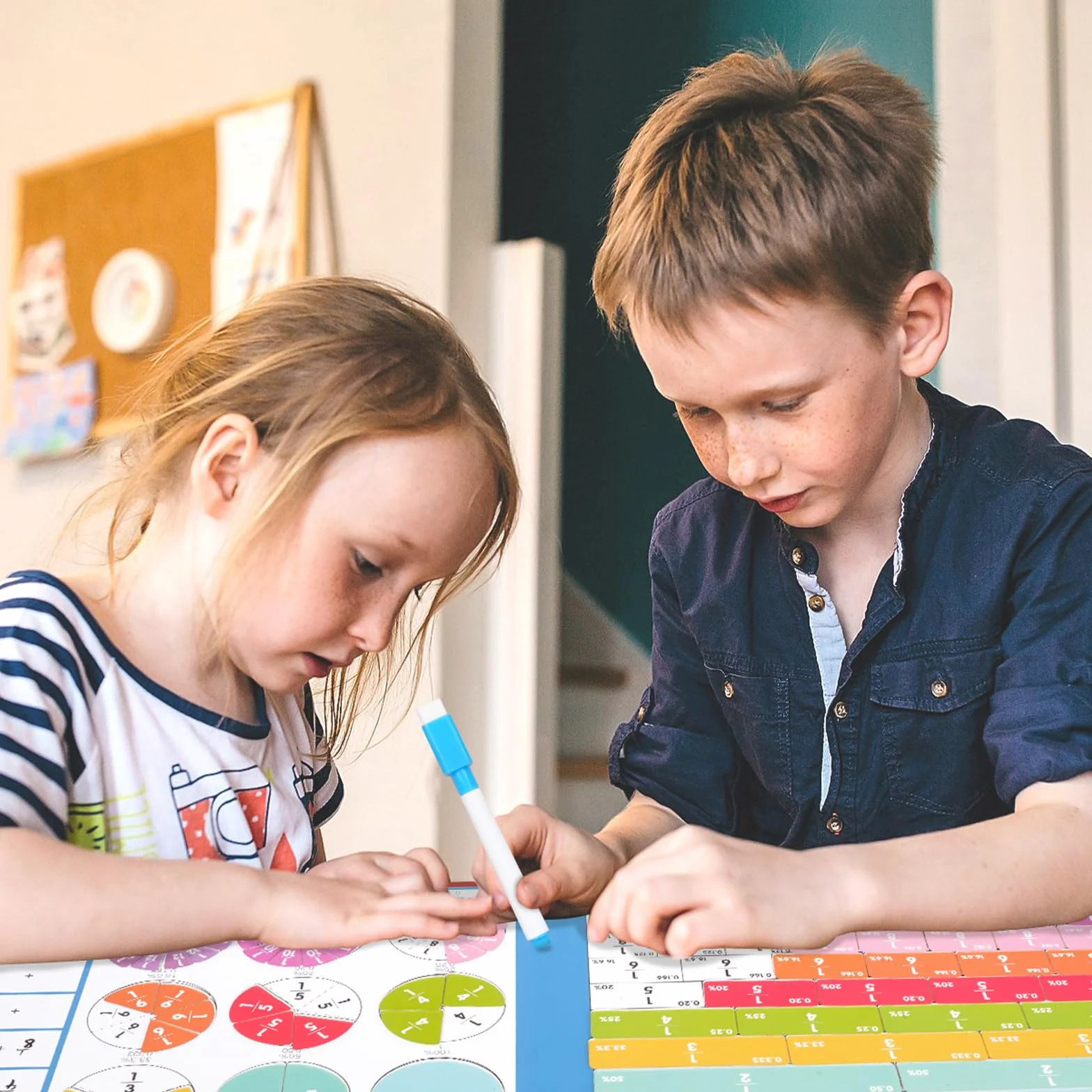 Montessori zabawka do matematyki, drewno, grabie łamane, materiał Montessori, matematyka, zabawka