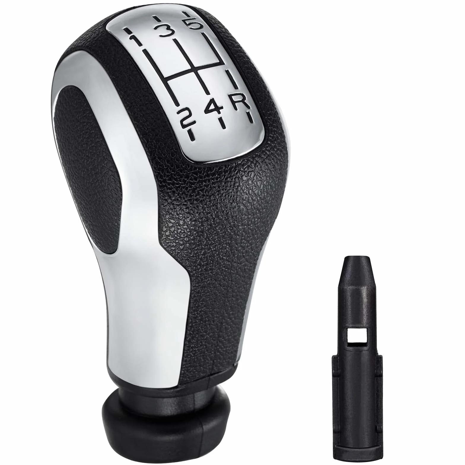 Spurtar Gałki zmiany biegów 5 prędkości ręczna dźwignia zmiany biegów do samochodu dla Peugeot 206 207 208 306 307 308 1007 3008 dla Citroen C1 C2 C3 C4 z adapterem