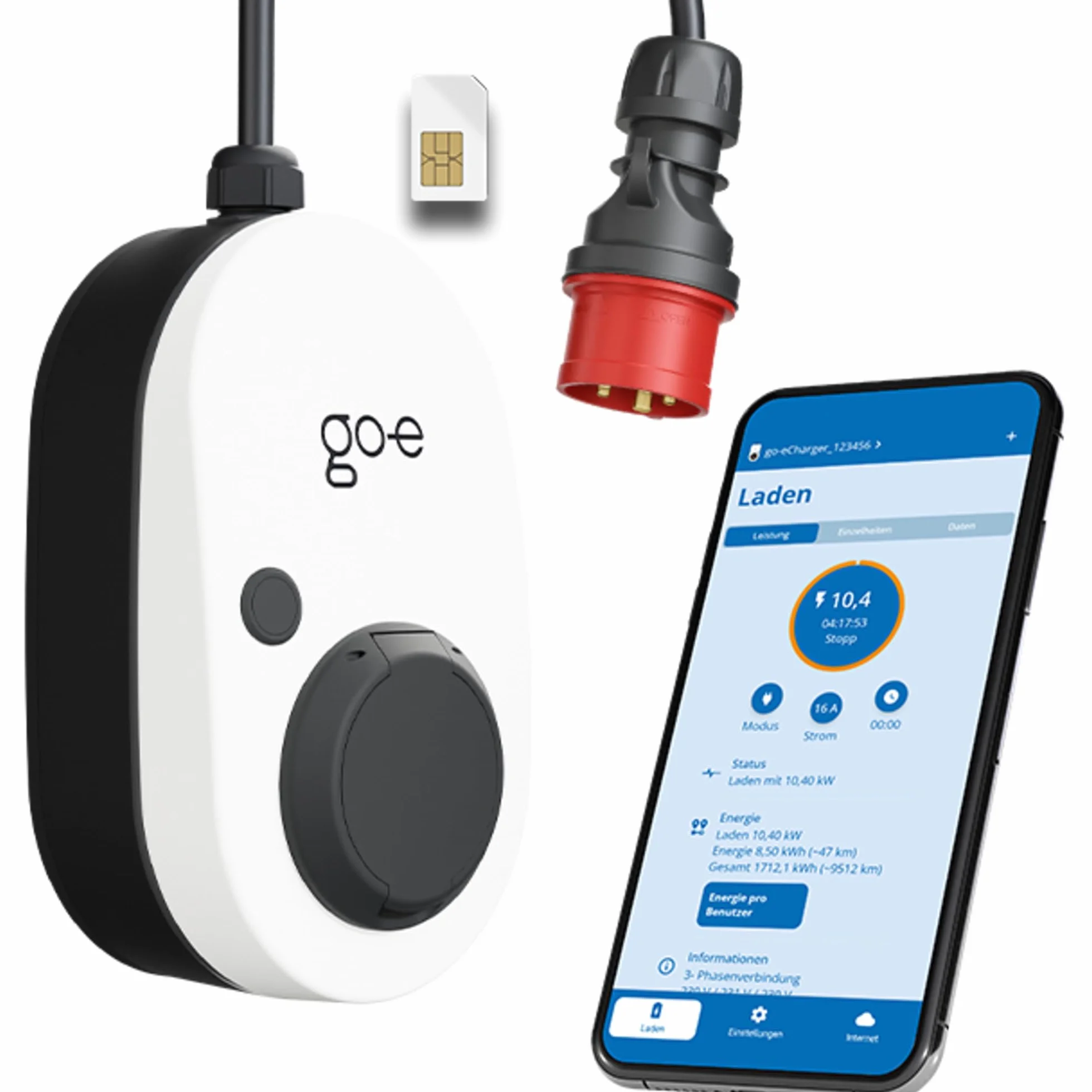 go-e Charger Gemini Flex 2.0 11 kW Wallbox