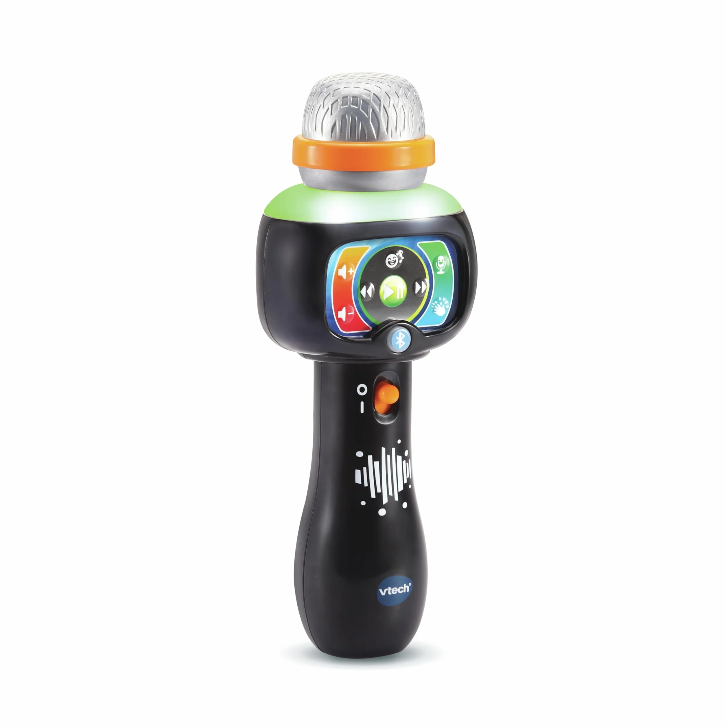 VTech - Super Micro Magic'Fun, mikro-zabawka, mikro-dzieci, karaoke - 2/5 lat - wersja FR, czarny/szary, 551005