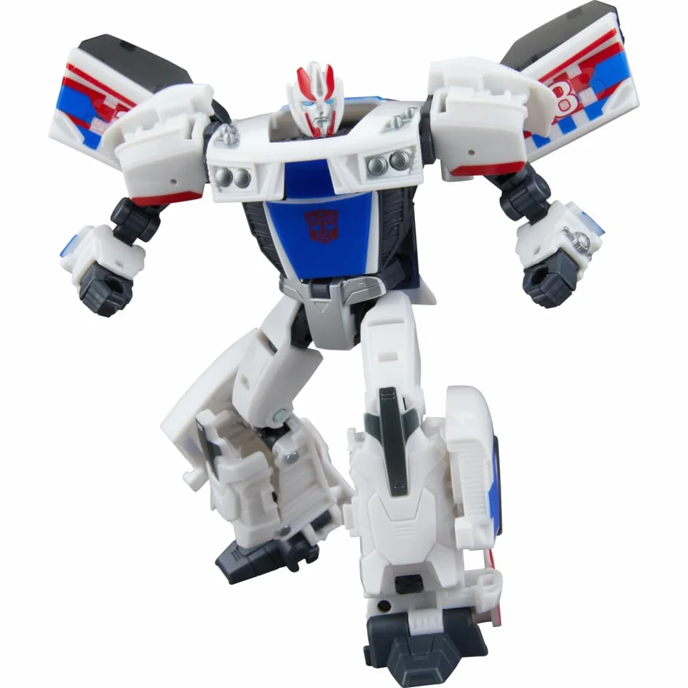 Smokescreen z kolekcji Transformers: Age of the Primes, 13-centymetrowa przekształcająca się figurka klasy Deluxe, zabawkowe roboty dla dzieci w wieku od 8 lat