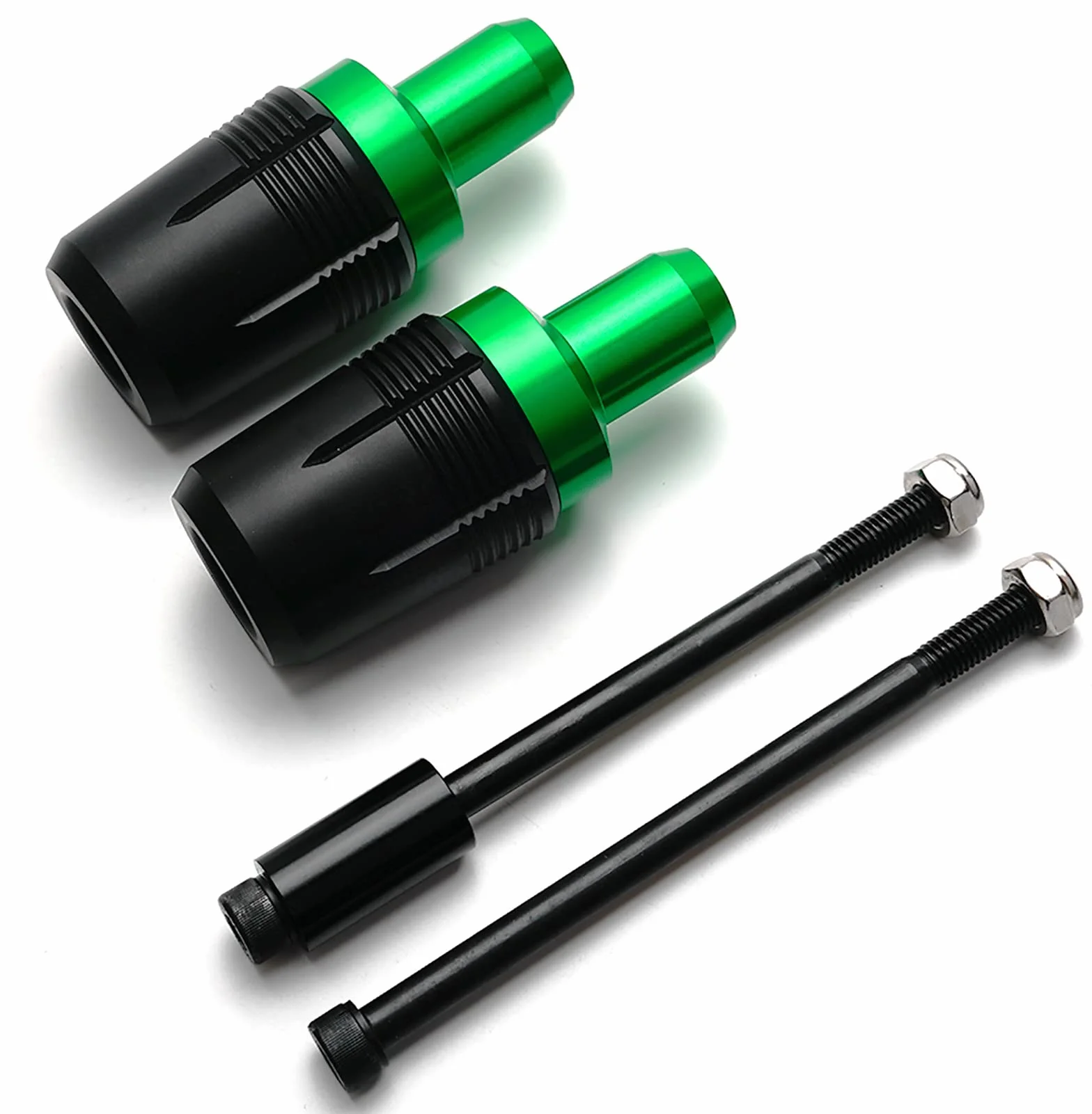 Suwaki ramy motocykla do KAWASAKI NINJA 650 NINJA650 Z650 2017-2023, akcesoria ochrona przed wypadnięciem silnika (zielone)