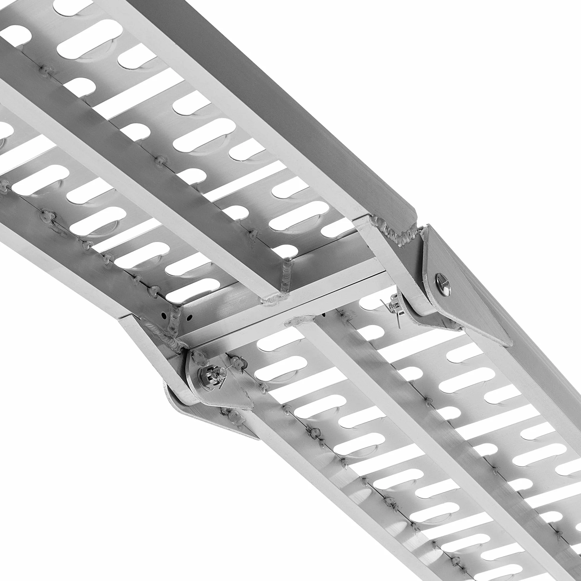 KADAX Składane rampy najazdowe aluminiowe 680 kg 2 sztuki do przyczep motocykli quadów kosiarek