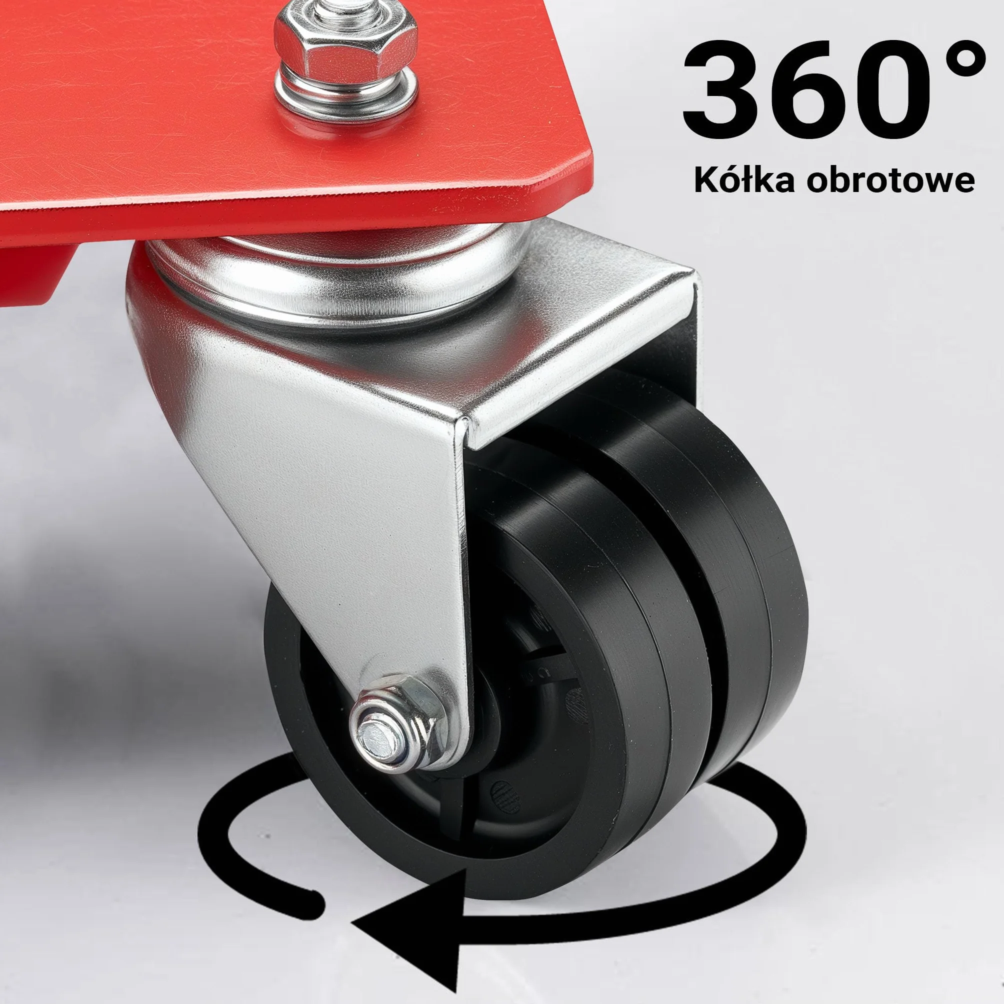 Wiltec Platforma manewrowa pod motocykl na stopkę centralną, nośność 250 kg