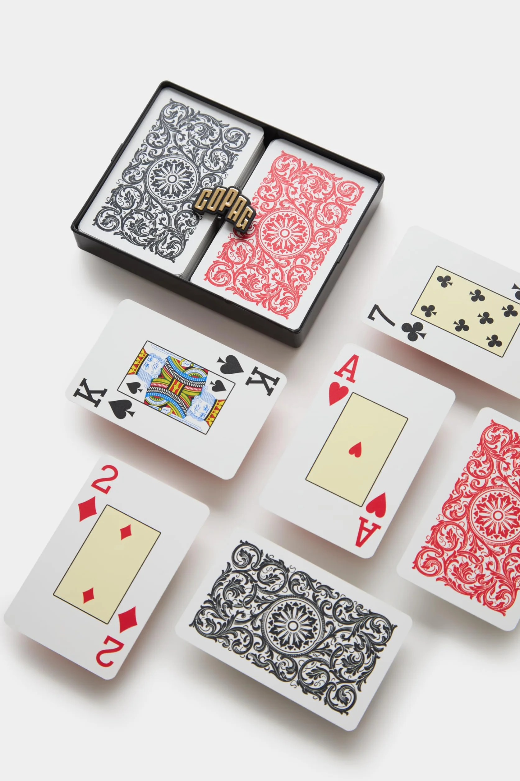COPAG Elite - Jumbo Face - 2 index - Blue/Red Double-Deck
