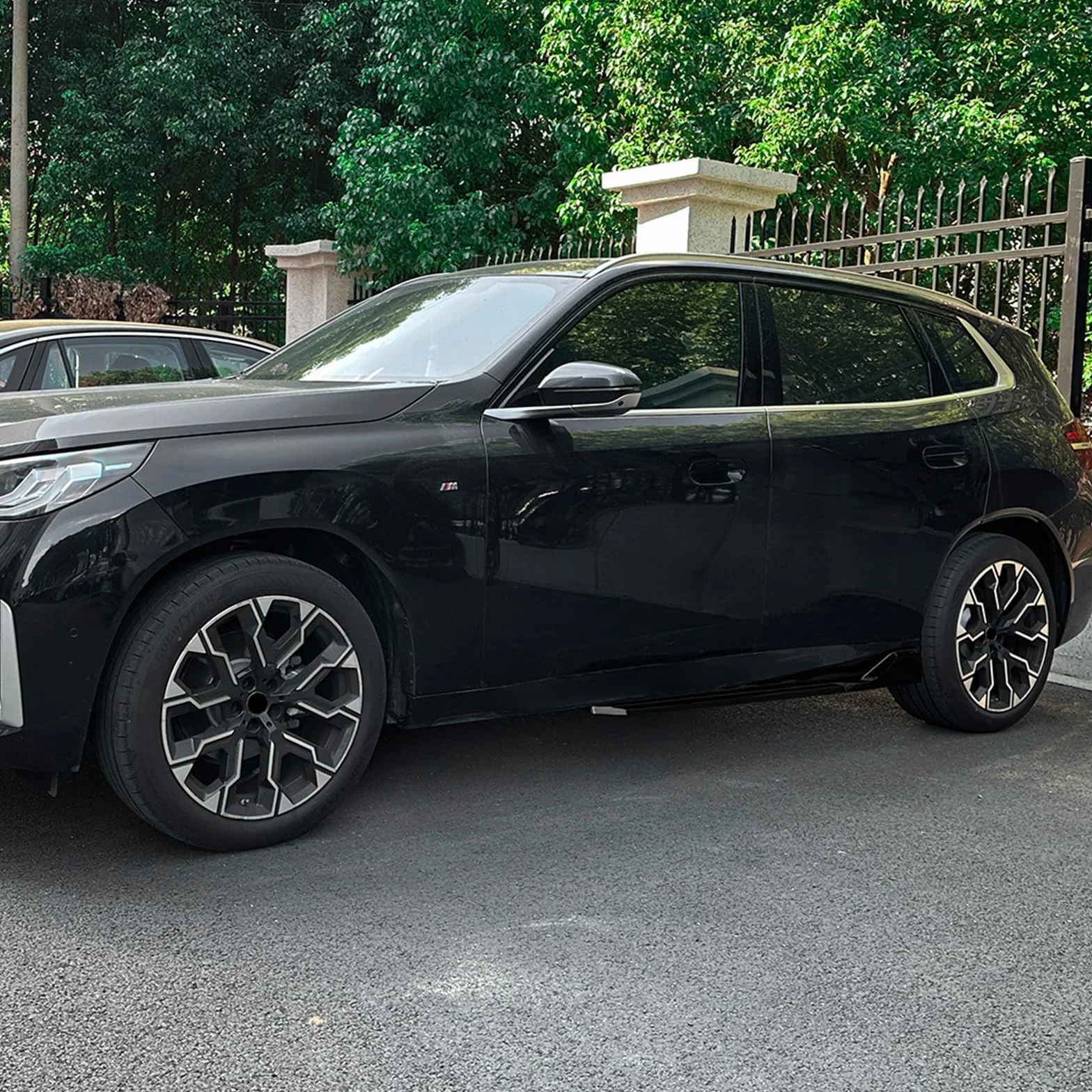 Przedłużenie listwy bocznej do BMW X3 G45 G48 M Sport 2024-2025 czarny