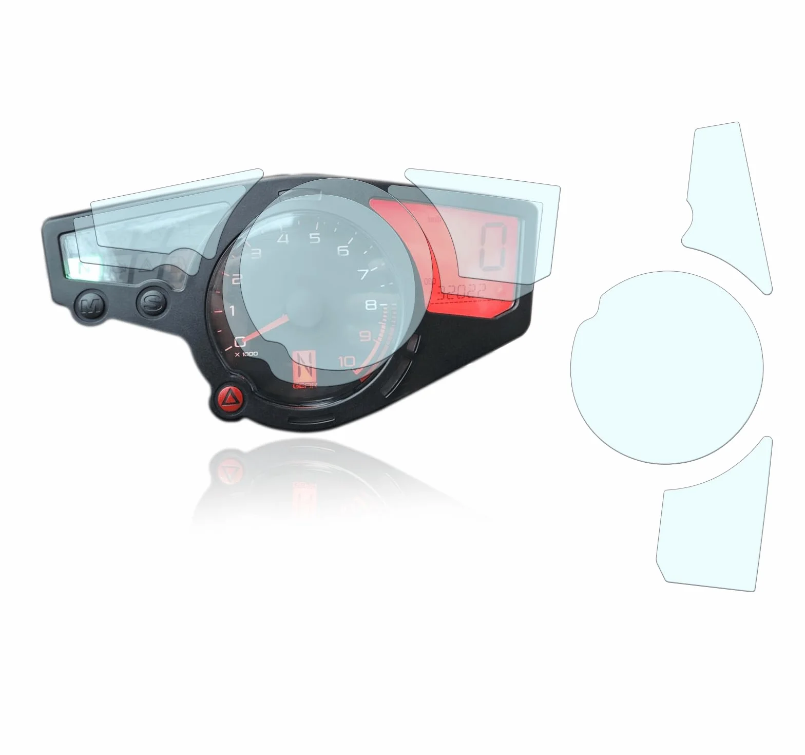 Folia ochronna na wyświetlacz tachografu Husqvarna Nuda 900 R Ultra Clear Anti Glare