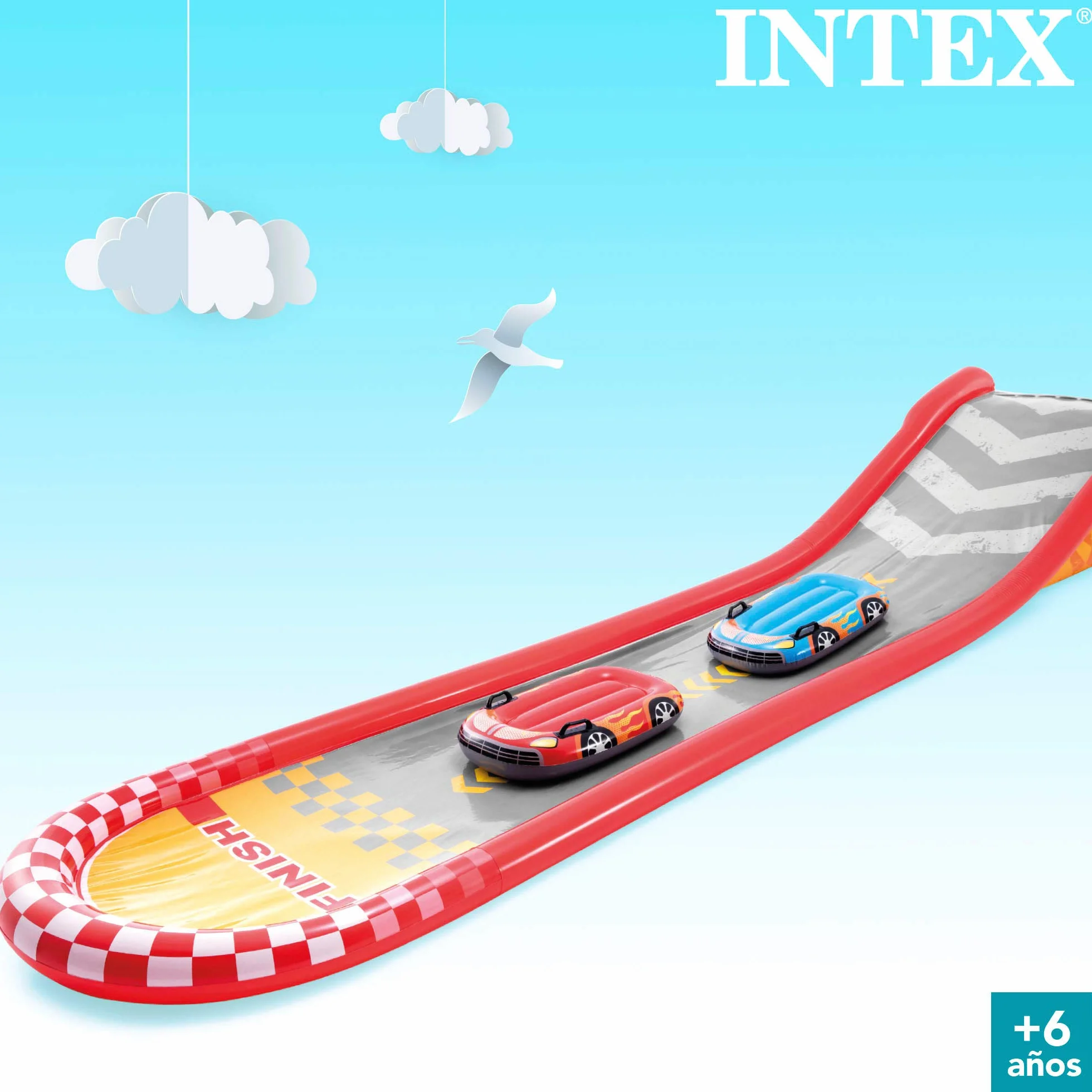Intex 57167NP Racing Fun Slide