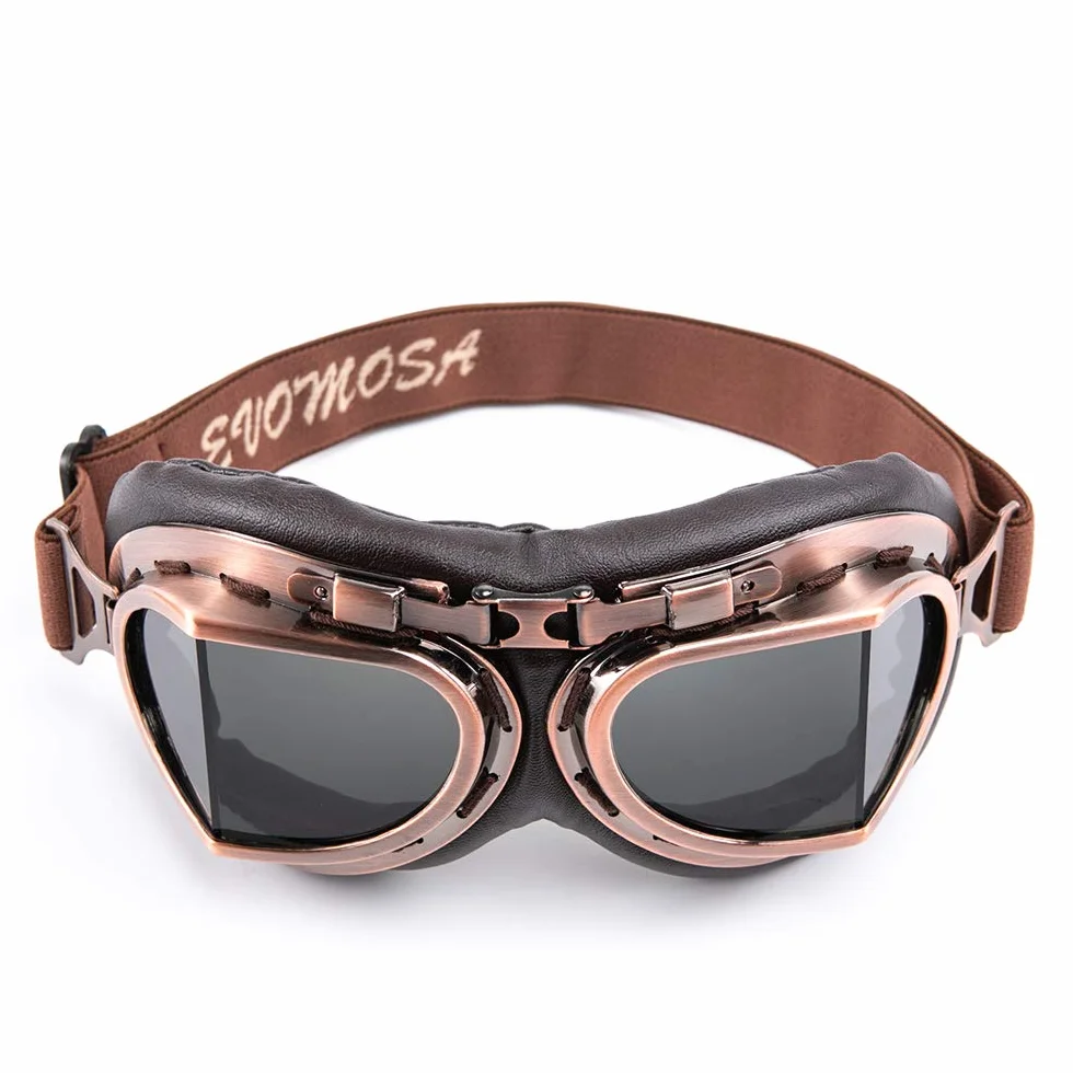 Motocross gogle vintage wiatroszczelne okulary do motocykli