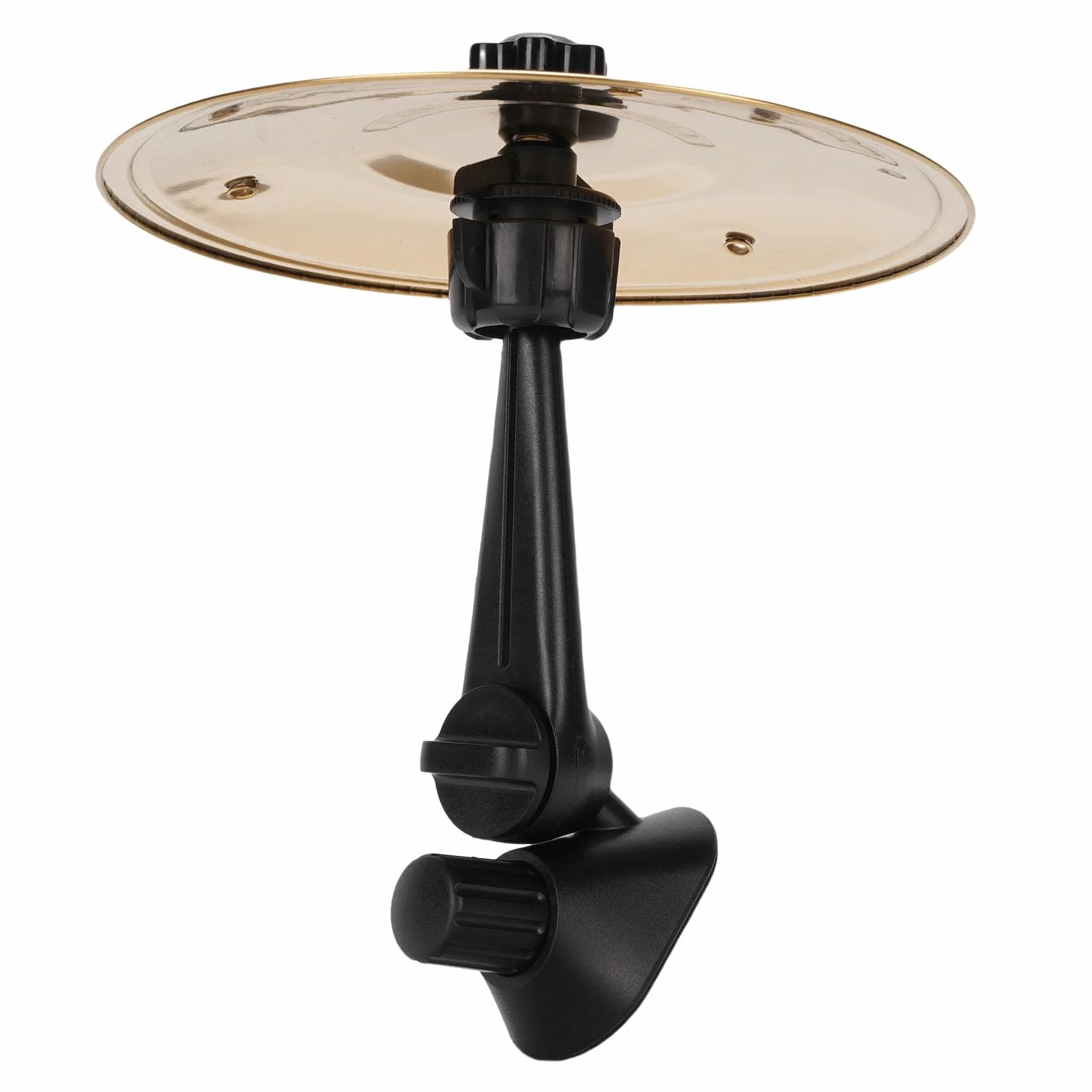 Mini Car Cymbal Toy for Air Vent, Zabawne Akcesorium na deskę rozdzielczą z Efektem Dźwięku Bębna, Nowatorski Wystrój Pojazdów dla Miłośników Muzyki, Fajny dla Kierowców, (Złoto)