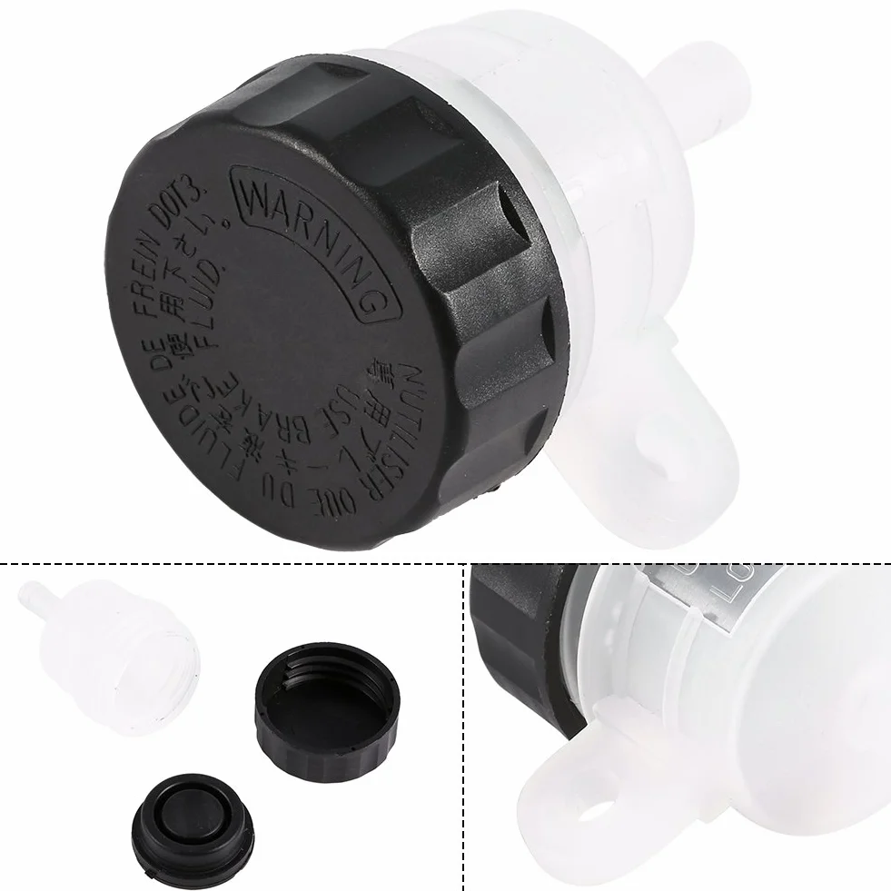 Yosoo Health Gear Motocykl tylny zbiornik płynu hamulcowego kubek, cylinder hamulcowy