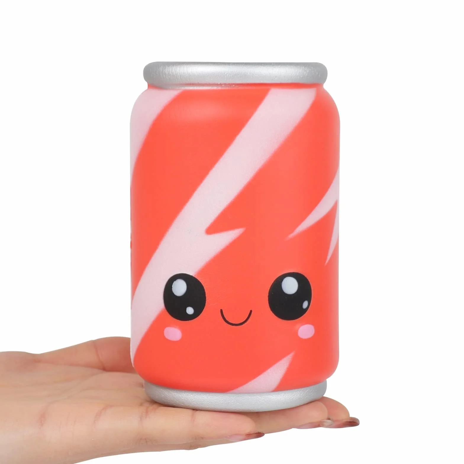 Anboor Squishies Toy Red Can Kawaii, miękka zabawka, powoli dzielona, wyciśnięta Cola, Squishy, redukcja stresu dla dzieci i dorosłych