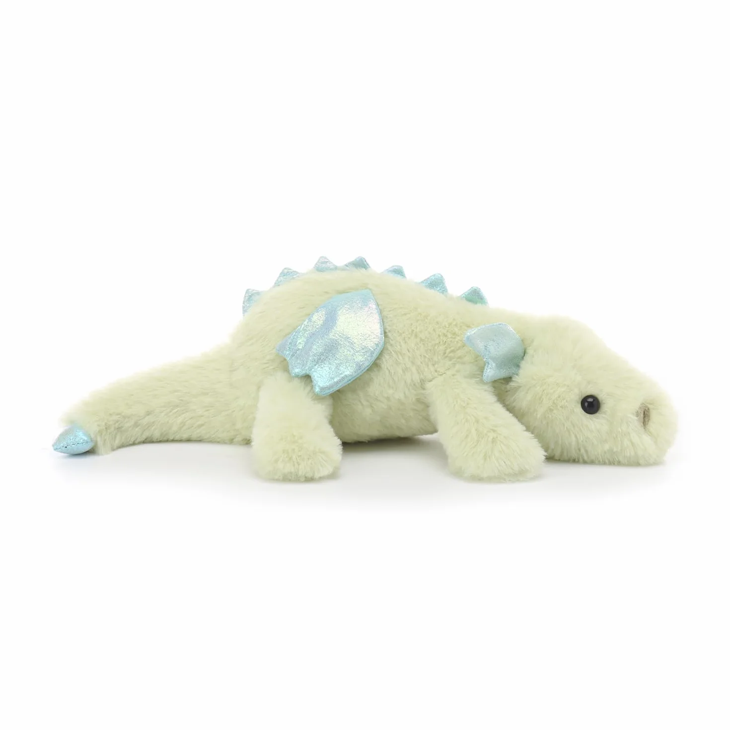 Apricot Lamb Pluszowa zabawka smok, 38 cm, pluszowa zabawka dla dzieci i niemowląt, puszysta pluszowa zabawka do zabawy, kolekcjonowania i przytulania, przytulanka zielony smok