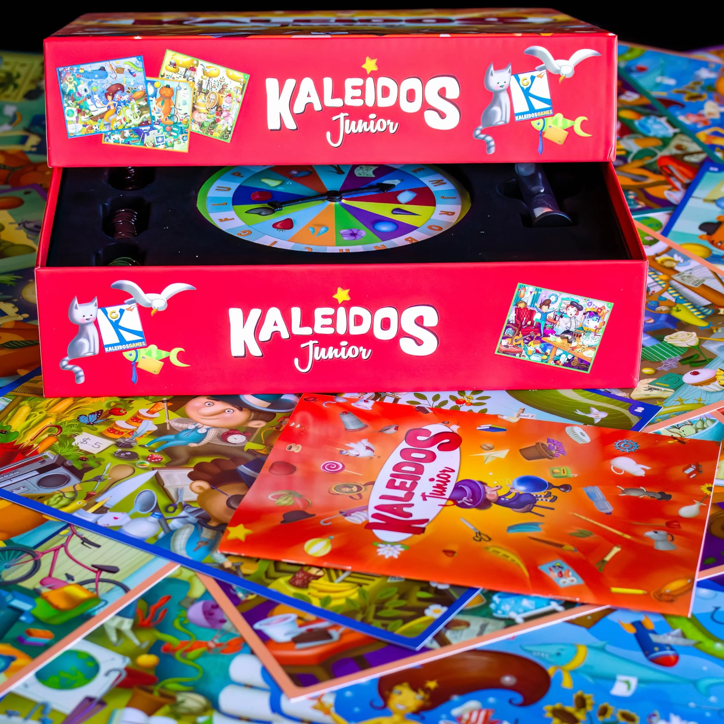 Kaleidos Junior: Kolorowe przygody w świecie ukrytych przedmiotów - inspirująca podróż wizualna dla dzieci, prosto ze świata Kaleidos