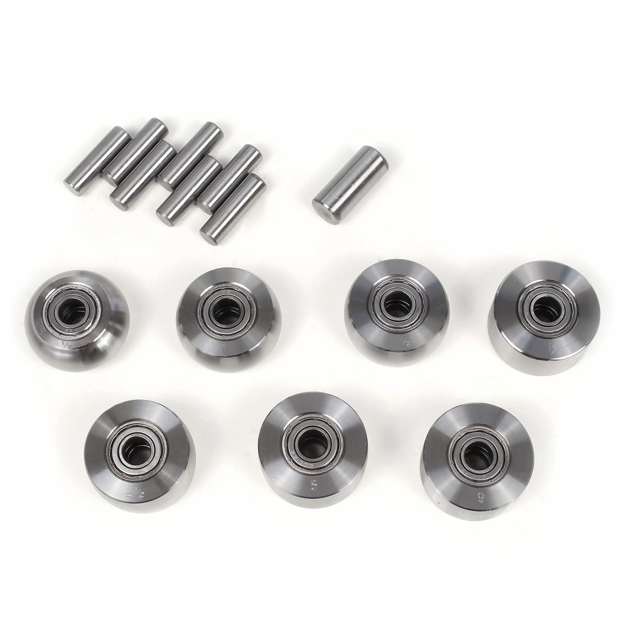 Wiltec Rozciągarka rolkowa do blachy 15 mm, koło angielskie 6 rolek