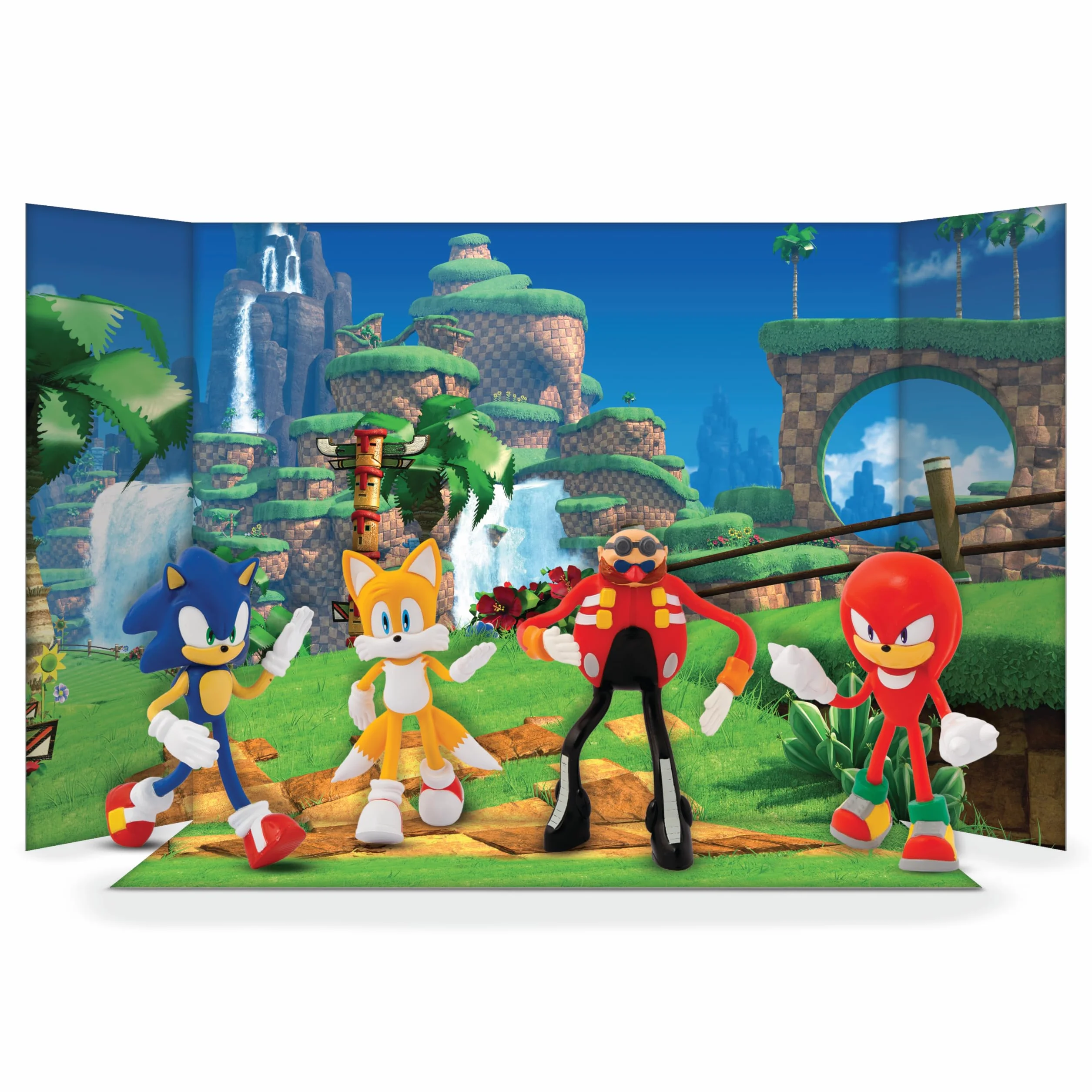 TCG Toys Bend-Ems Sonic The Hedgehog 4 Pack