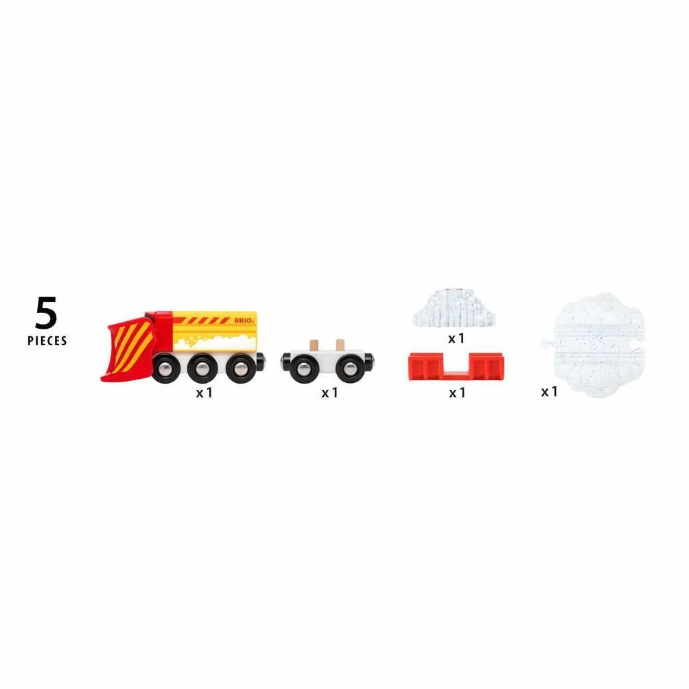 BRIO World - Schneeräumzug