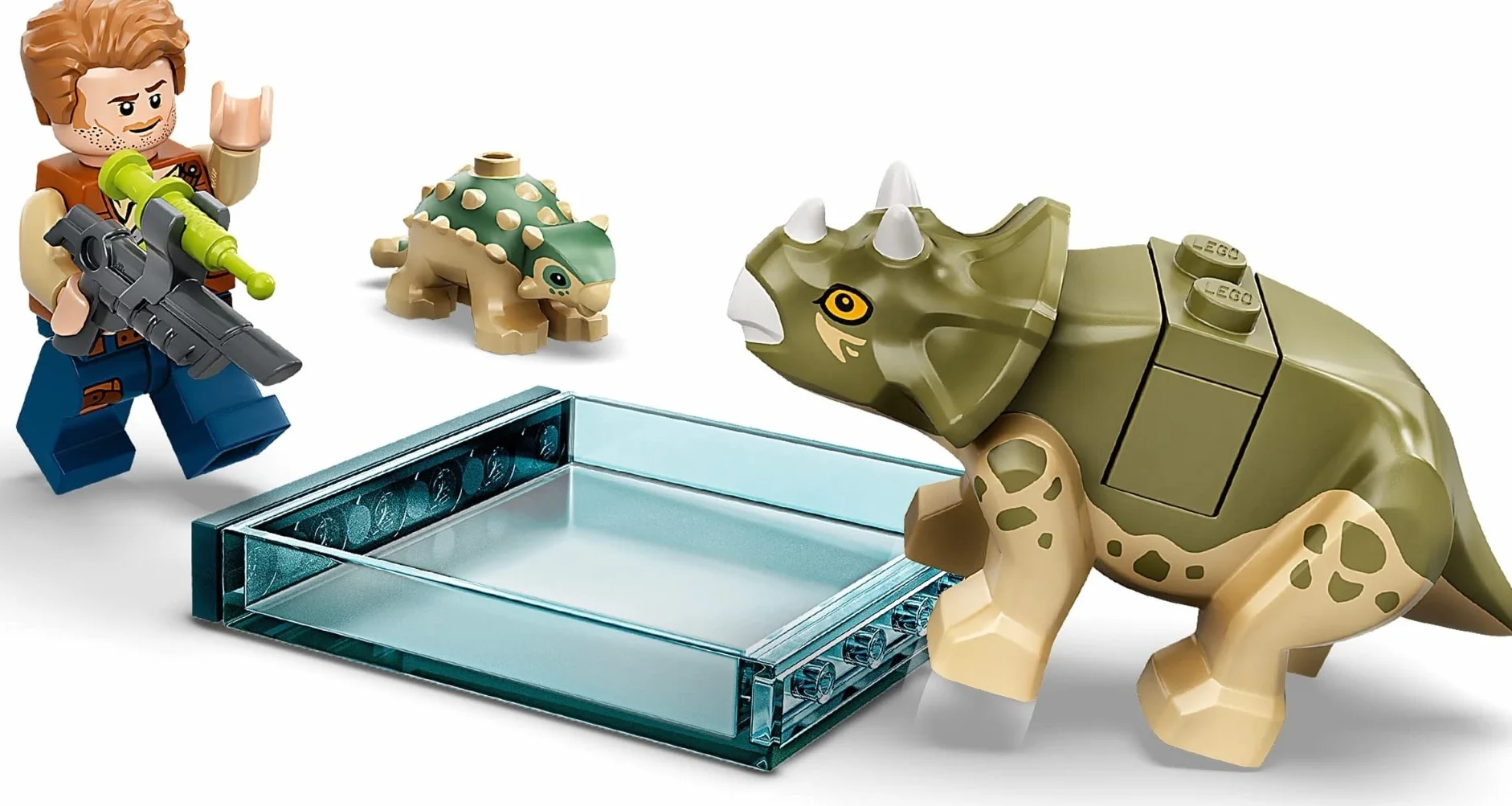 LEGO Jurassic World Laboratorium doktora Wu: 75939 ucieczka małych dinozaurów (164 elementy)