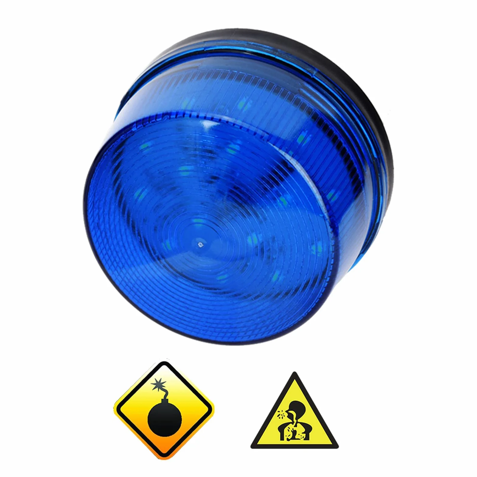 Lampka Ostrzegawcza LED Itonash Niebieska 12–24 V Magnetyczna Awaryjna