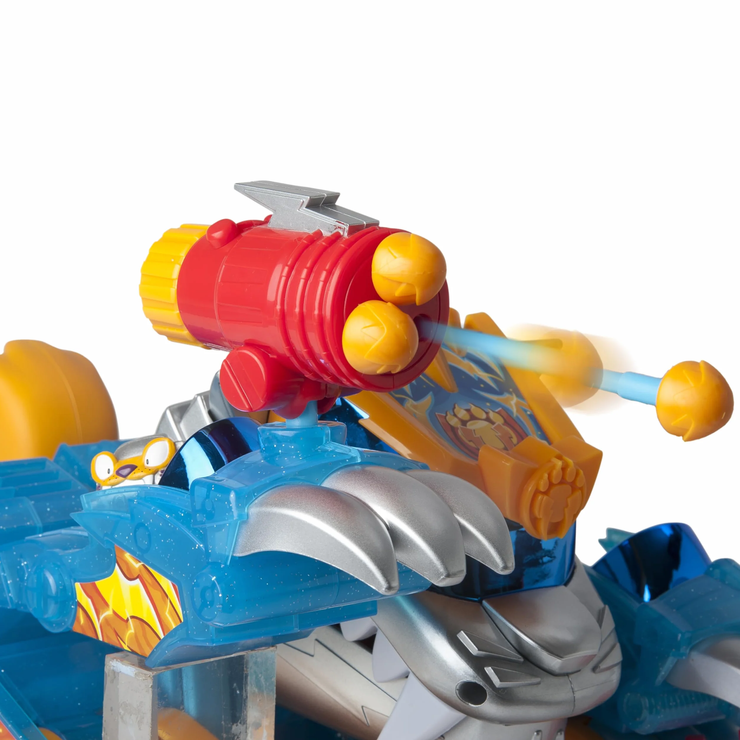 SUPERTHINGS Wild Tigerbot Kazoom Energy – Transformable Robot Tiger. Robot przekształca się w pojazd. Zawiera ekskluzywne 1 Wild Kid i 1 Wild SuperThing. Ekskluzywny Amazon