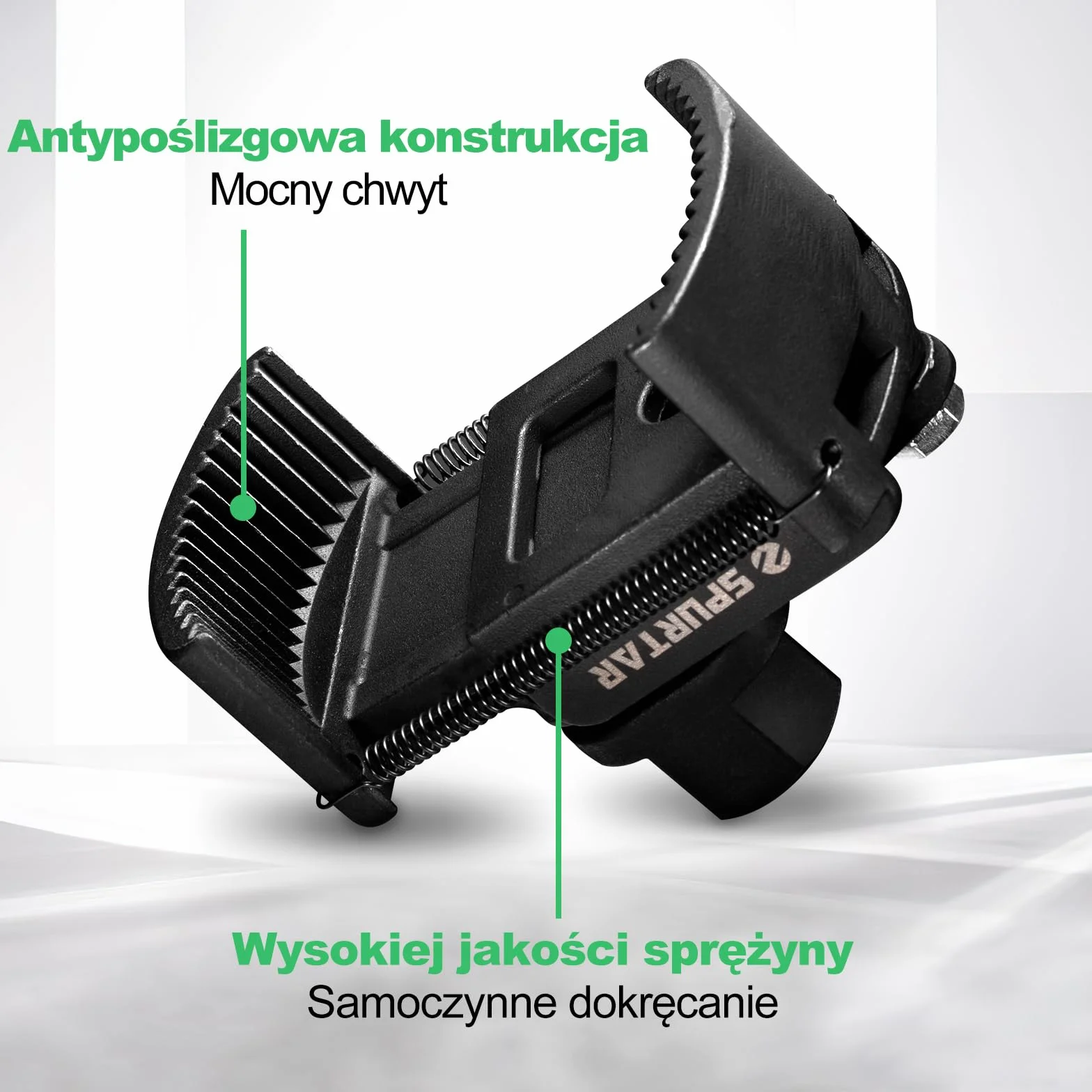 Spurtar Regulowany klucz do filtra oleju 60-80 mm uniwersalne narzędzie do usuwania filtra oleju