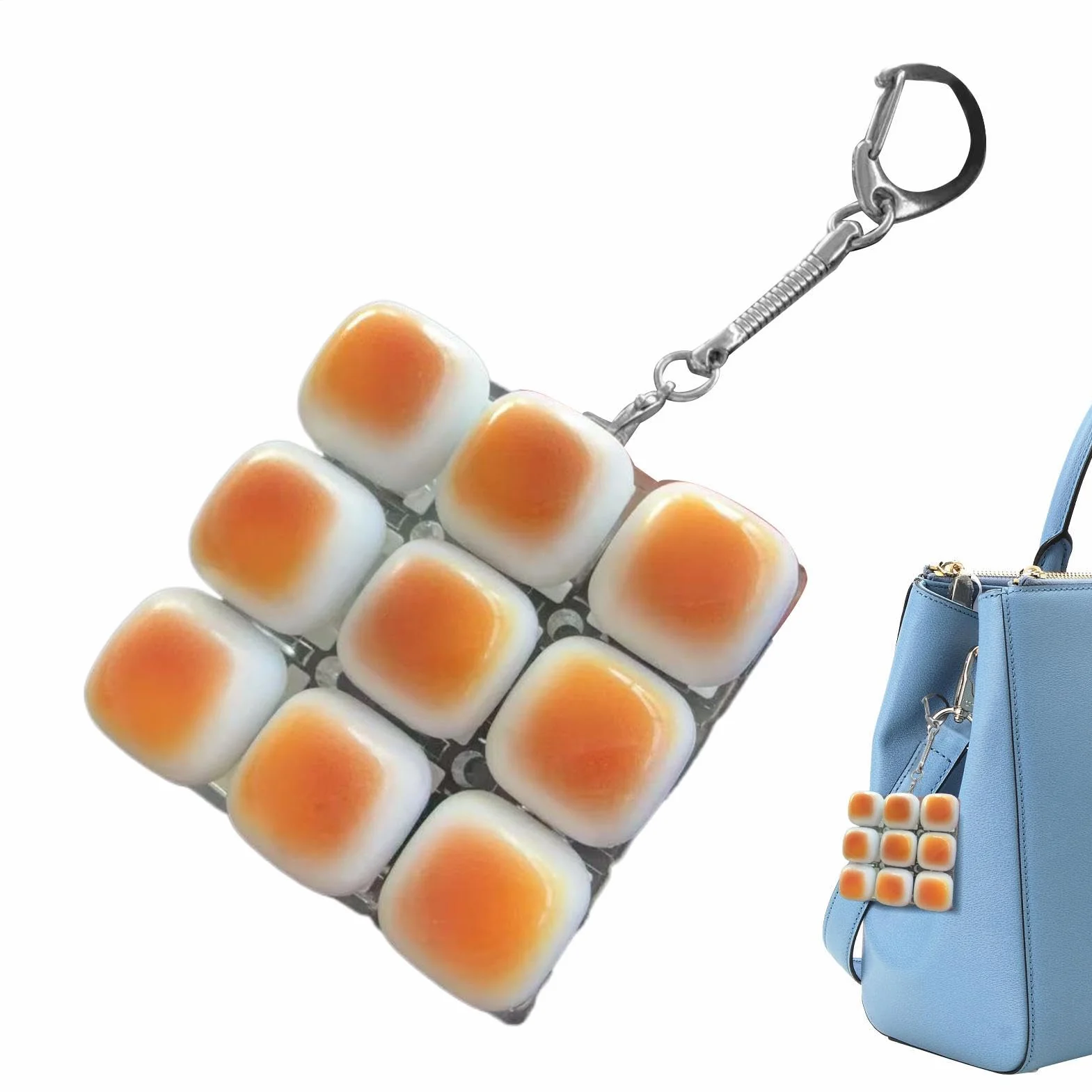 Keyboard Fidget, Fidget Keyboard, Bread Keyboards Fidgets, Anti-Stress Toy, Stress Relief Keychain, Portable Fun Play Bread Keyboards For Kids Teens Adults Programmers