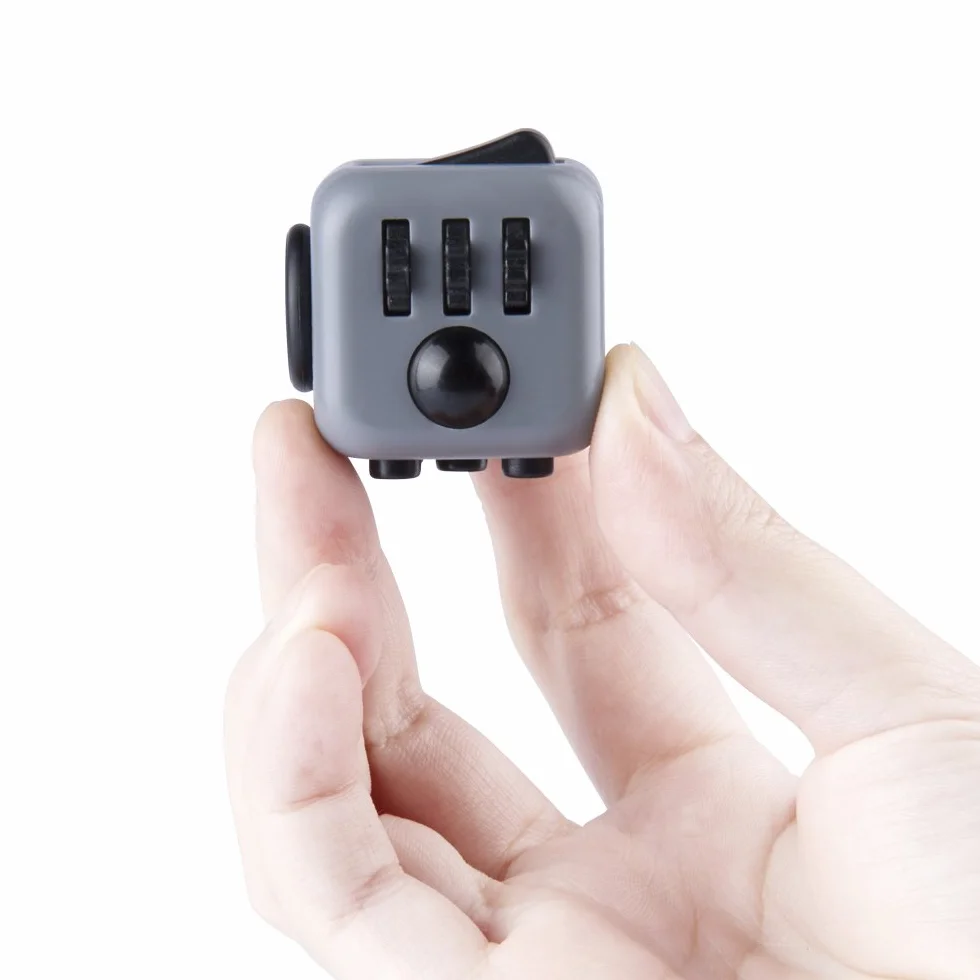 Zuru antsy labs Oryginalna kostka Fidget Cube, czerwona - narzędzie ostrości dla niespokojnych rąk, w wieku od 3 do 99 lat