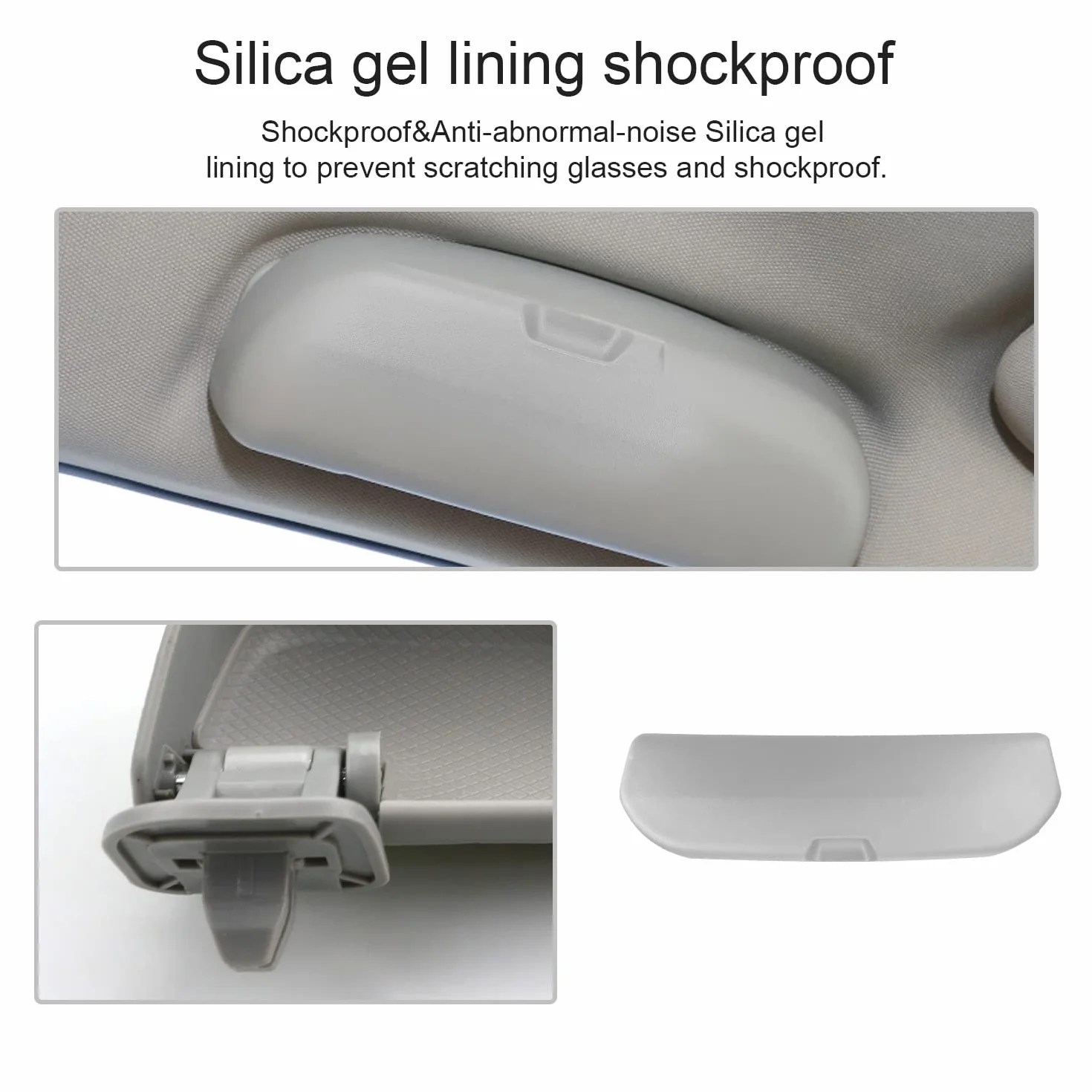 Etui na okulary do Citroen C5 Aircross C4 C5 X 2023-2025 szary