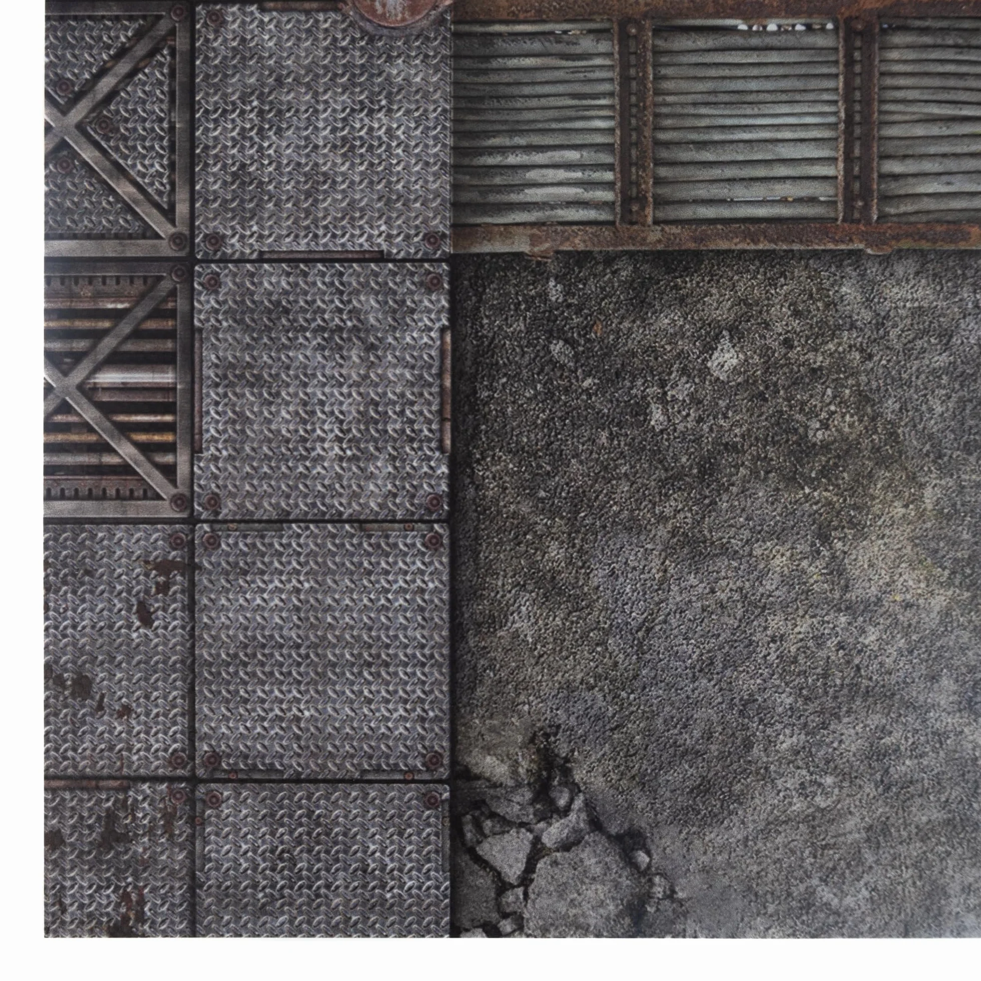 Mata do Wargaming - WH40K: Kill Team - 30"x22" / 76x56 cm - Upadłe miasto