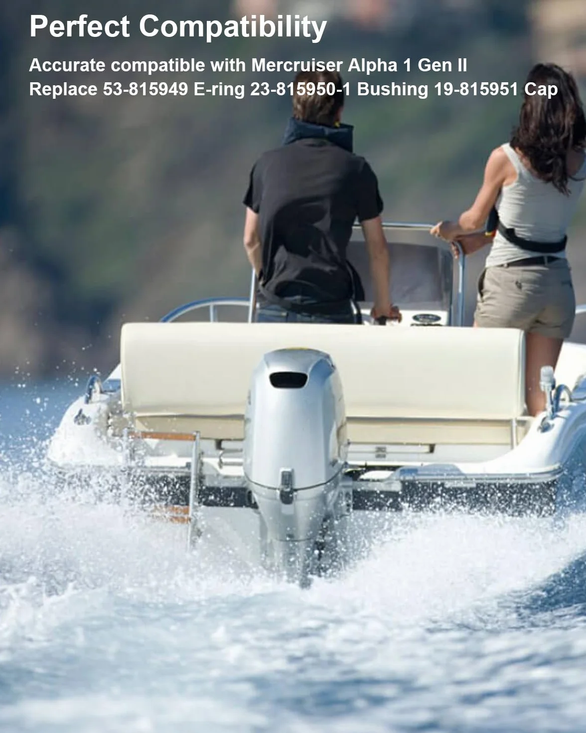 Tuleja ramowa Power Trim pasuje do Mercruiser Alpha 1 Gen II zamiennik 53-815949E 23-815950-1 19-815951