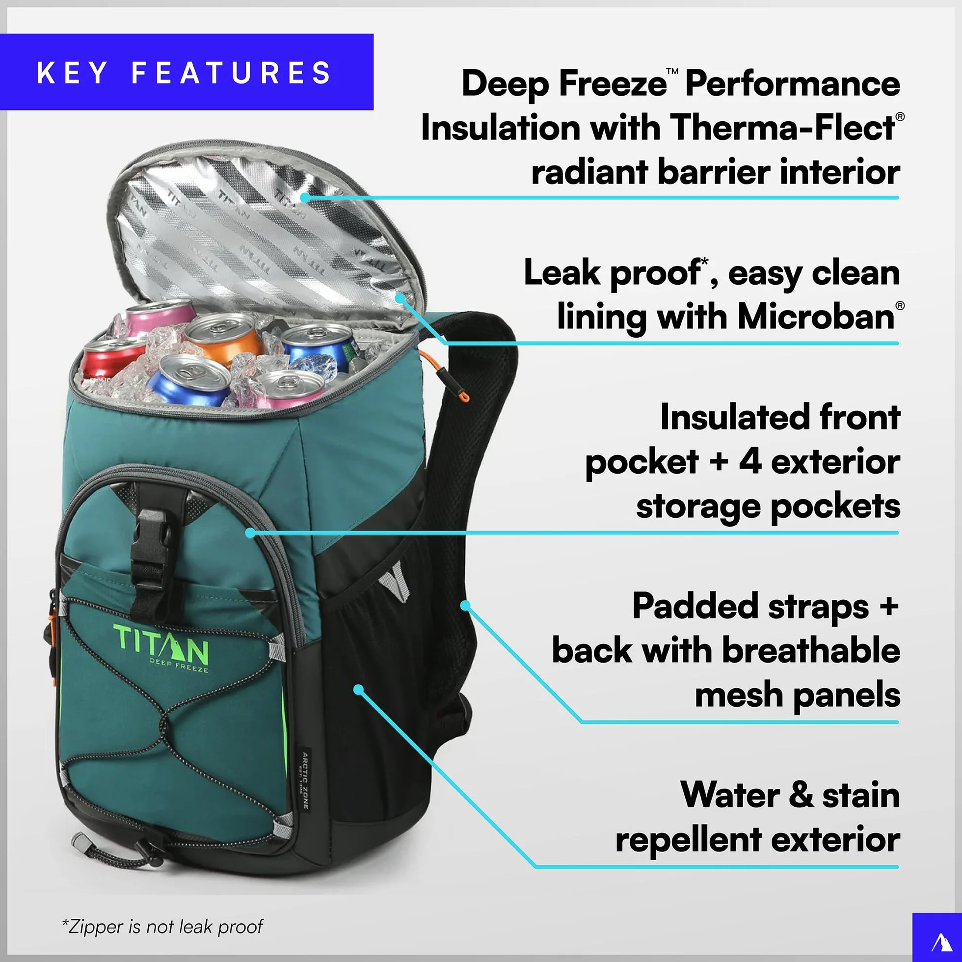 Arctic Zone Plecak Titan Deep Freeze 24 Can