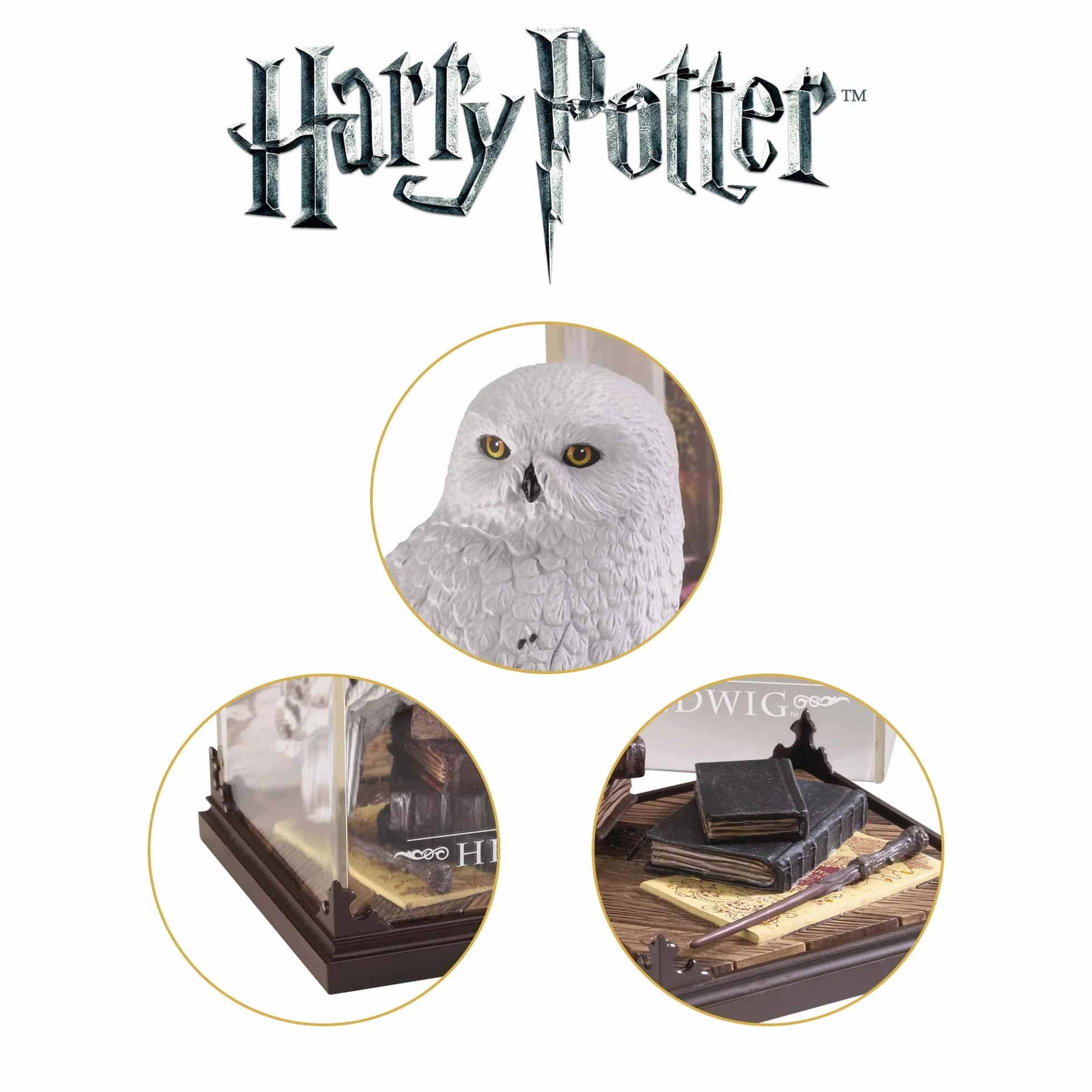 The Noble Collection Magiczne stworzenia-Hedwig