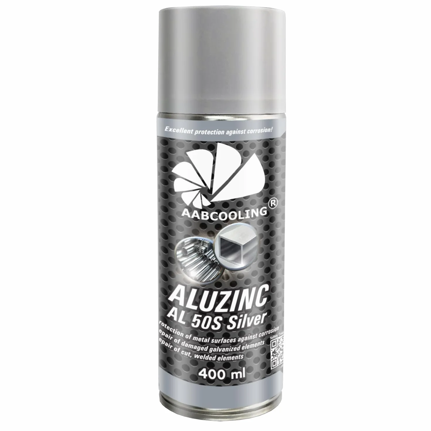 AABCOOLING Alucynk AL 50S Srebrny 400ml Farba Antykorozyjna Ocynk w Sprayu
