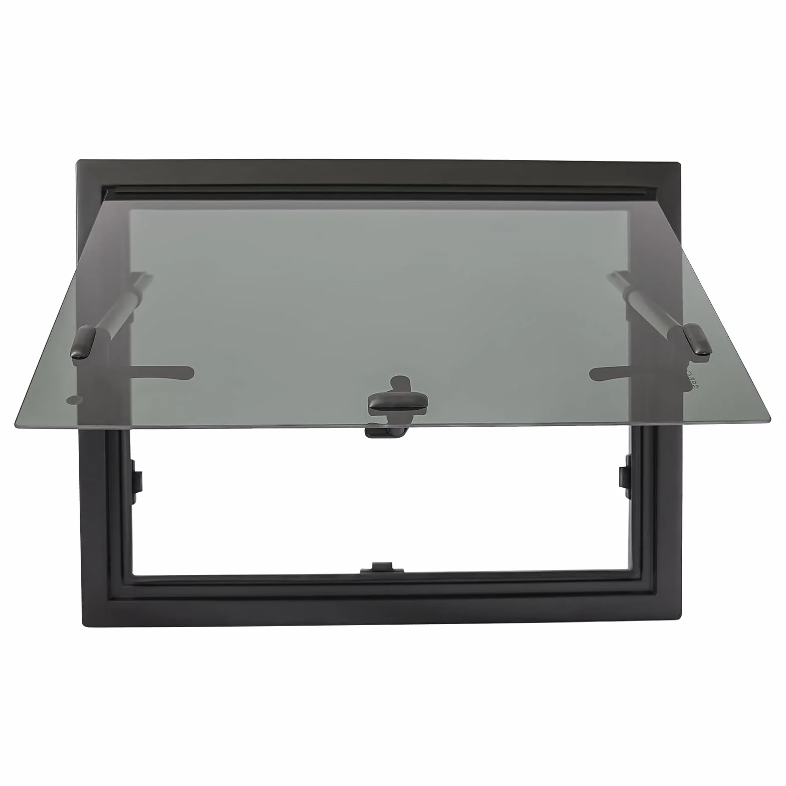 Uniwersalne okno do kampera uchylne boczne z moskitierą 600 x 450 mm