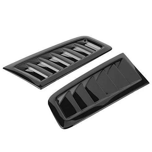 GOTOTOP Odpowietrzanie maski samochodowej ABS 2 sztuki uniwersalna szufla do Focus RS MK2