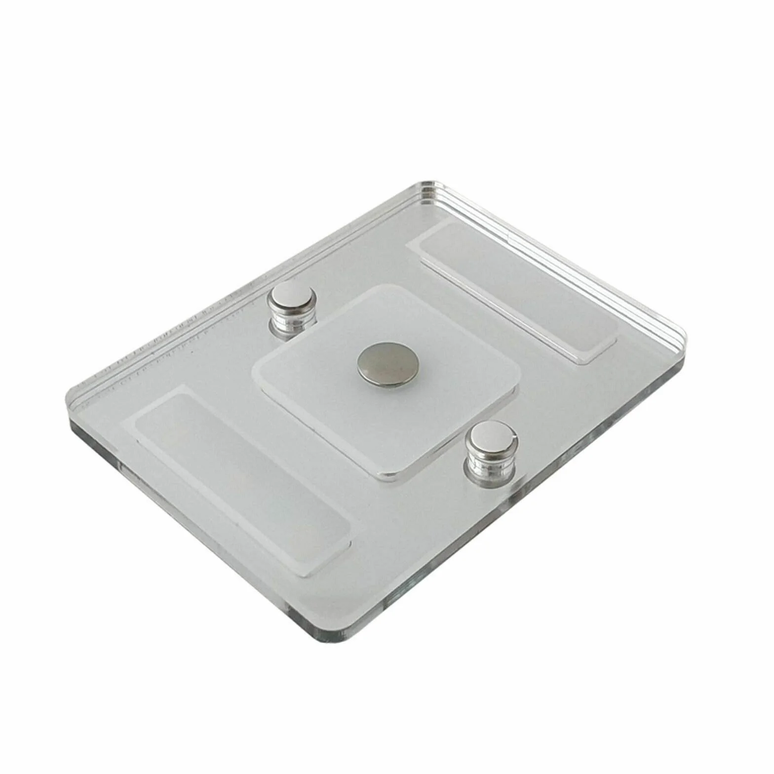 Lampa Sufitowa plafon LED 12V 24V wewnętrzna do montażu powierzchniowego do Kampera, Przyczepy Kempingowej Łodzi w Kolorze Srebrnym z Lustrzanym Wykończeniem