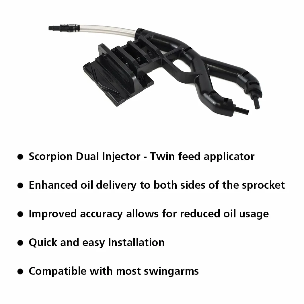 Scottoiler Podwójny wtryskiwacz Scorpion - podwójny aplikator do wszystkich systemów Chain Oiler - SO-5000…
