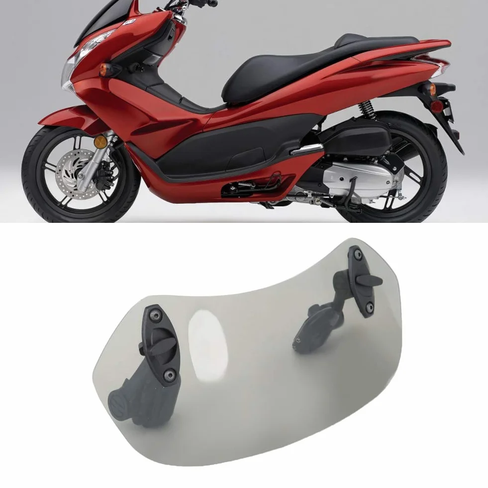 Szyba Przednia Motocykla Regulowany Klips Deflektor Wiatrowy Akcesoria Tawny