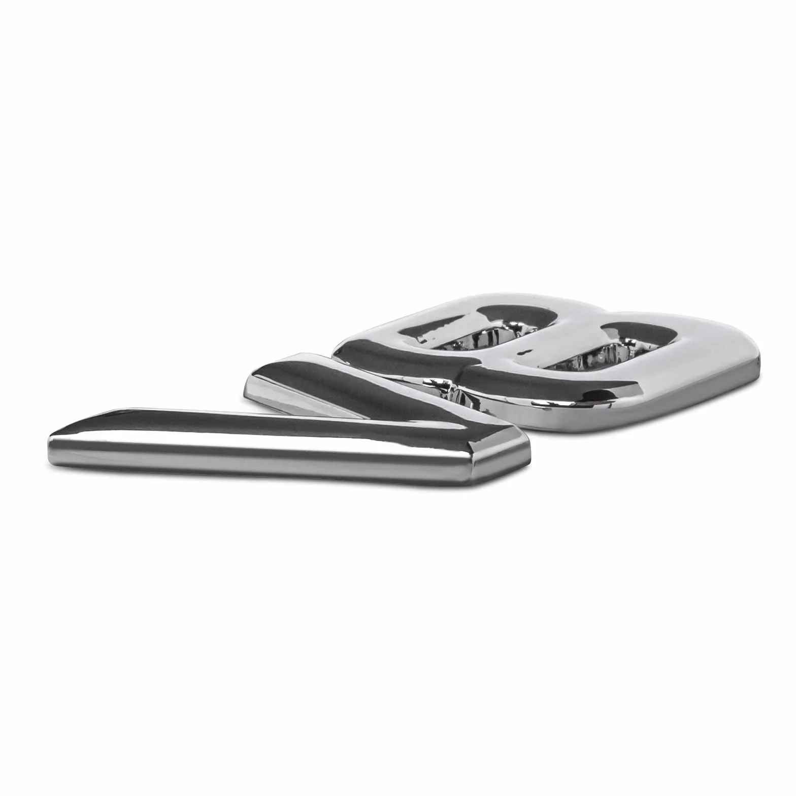 Chromowany emblemat V8 3D do samochodu tuning
