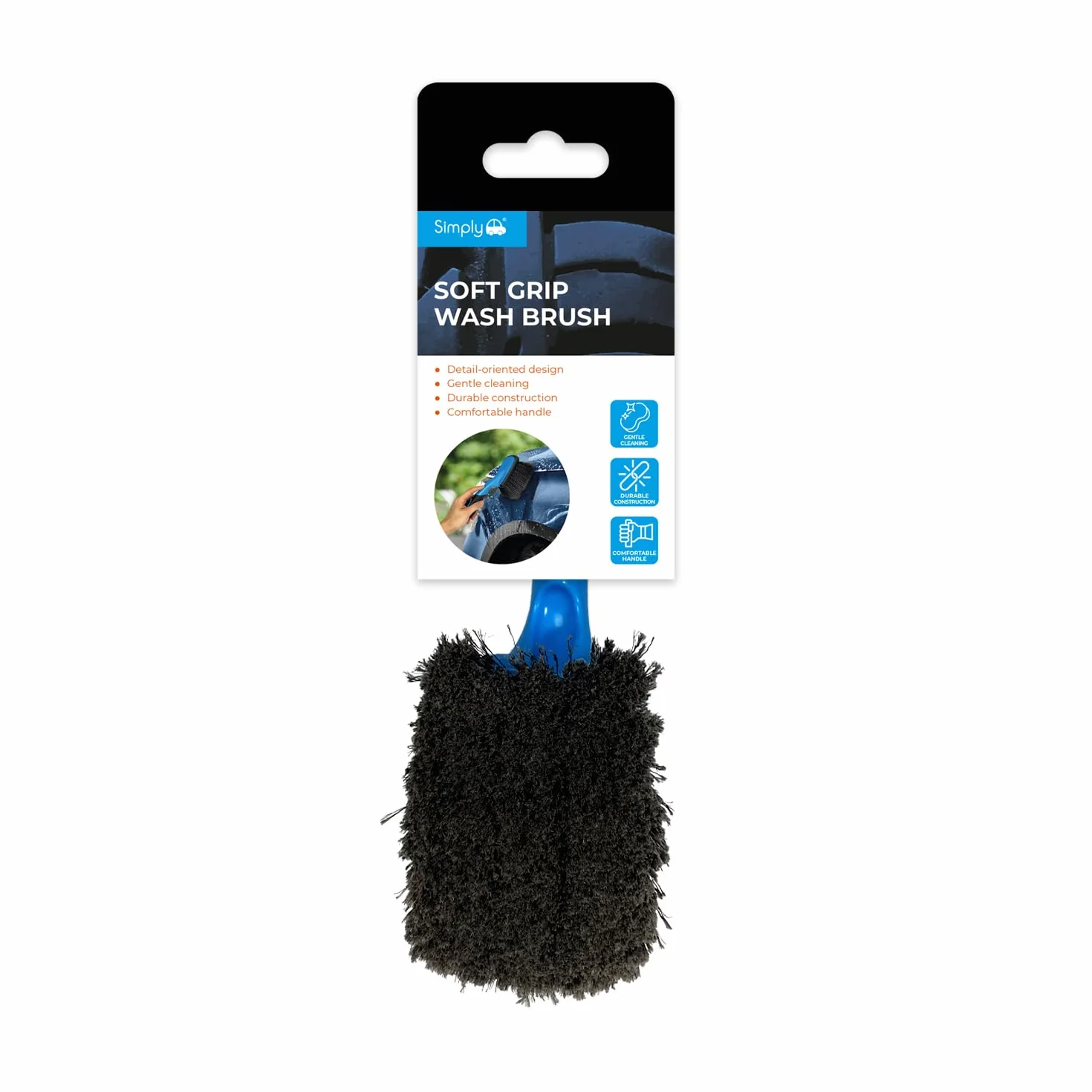 Szczotka do mycia Auto Soft Grip CLE058
