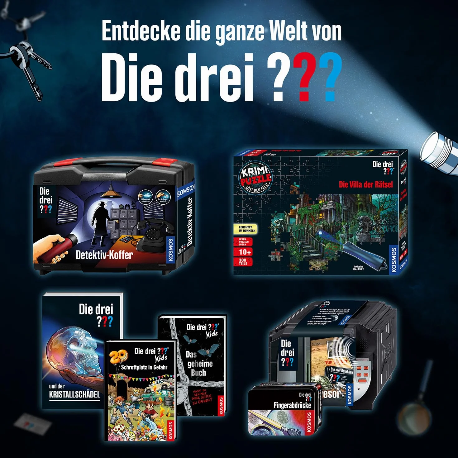 Die drei ??? Nachtsichtgerät: Detektiv-Set
